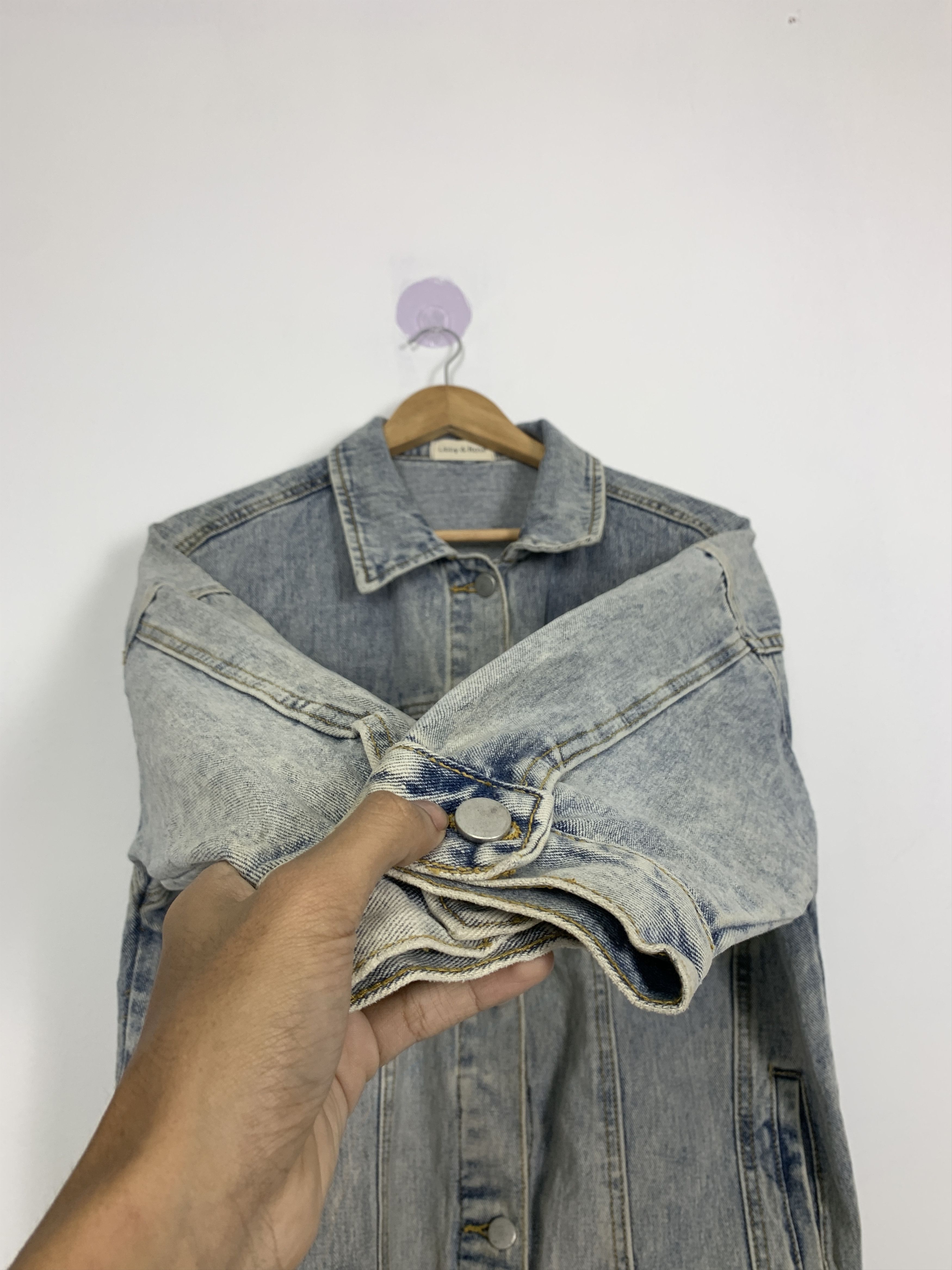 Japanese Brand Vintage Libby and Rose Denim Jeans Jacket J0929 Size US M / EU 48-50 / 2 - 5 Thumbnail