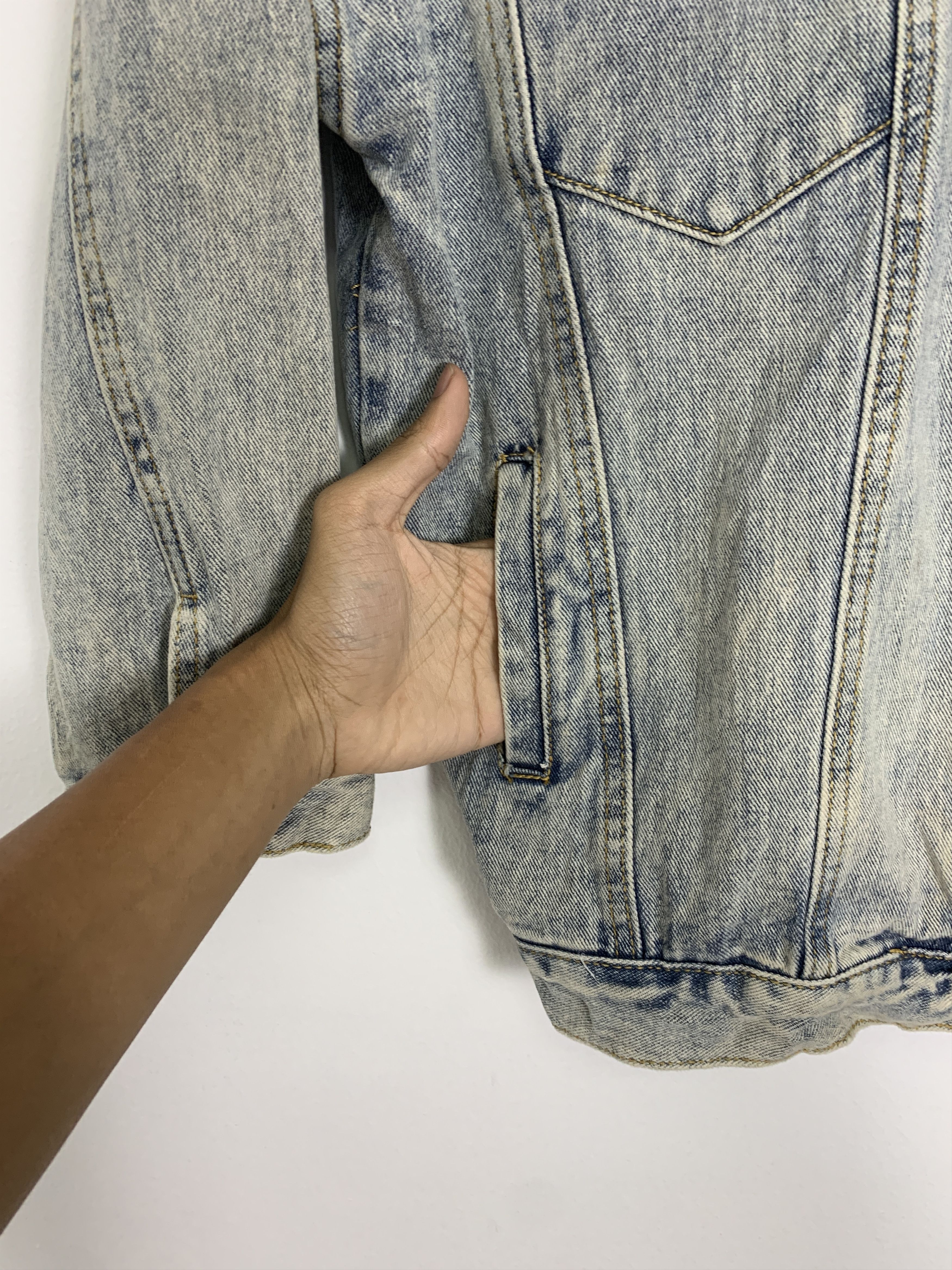 Japanese Brand Vintage Libby and Rose Denim Jeans Jacket J0929 Size US M / EU 48-50 / 2 - 7 Thumbnail