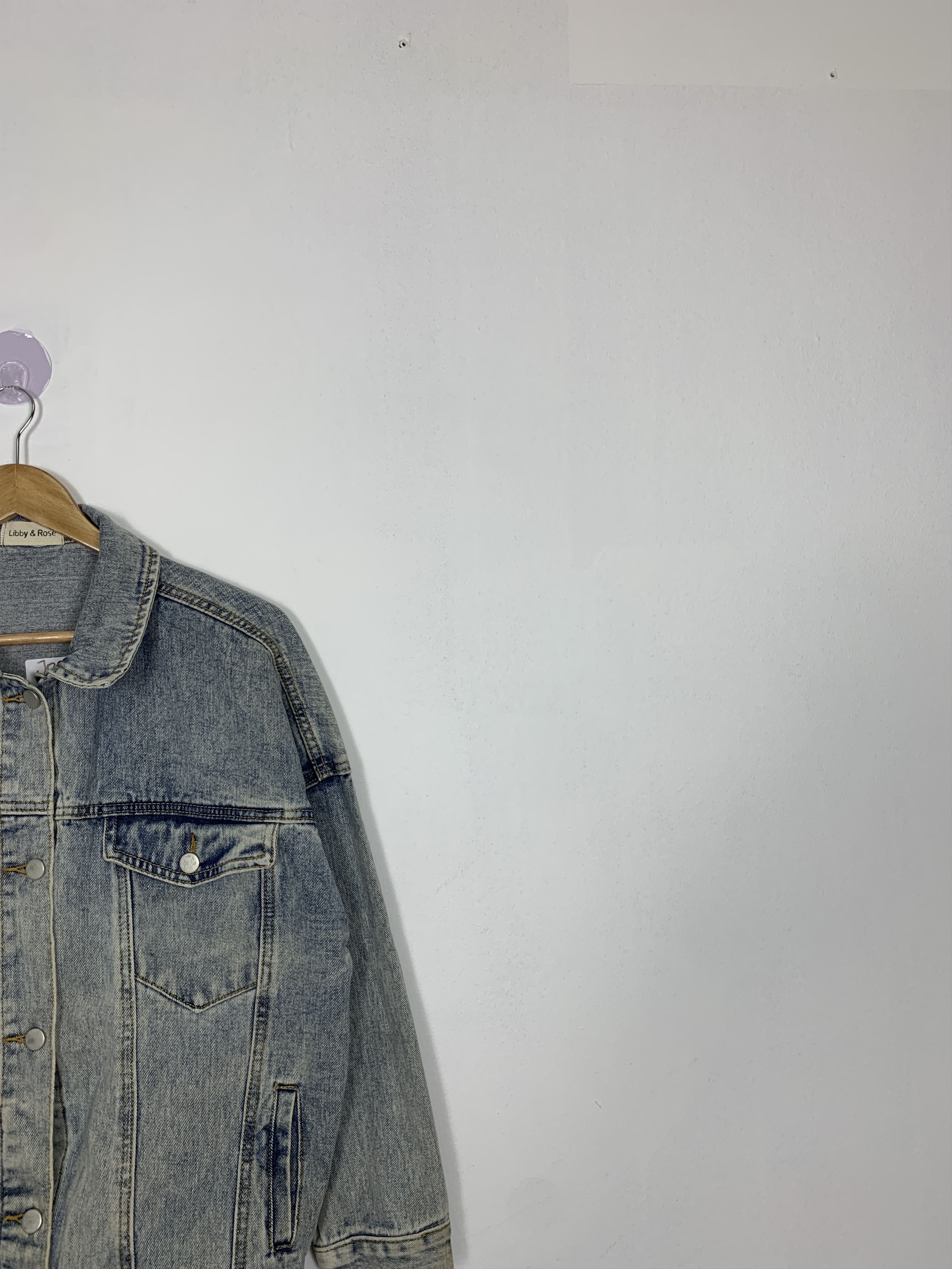 Japanese Brand Vintage Libby and Rose Denim Jeans Jacket J0929 Size US M / EU 48-50 / 2 - 3 Thumbnail