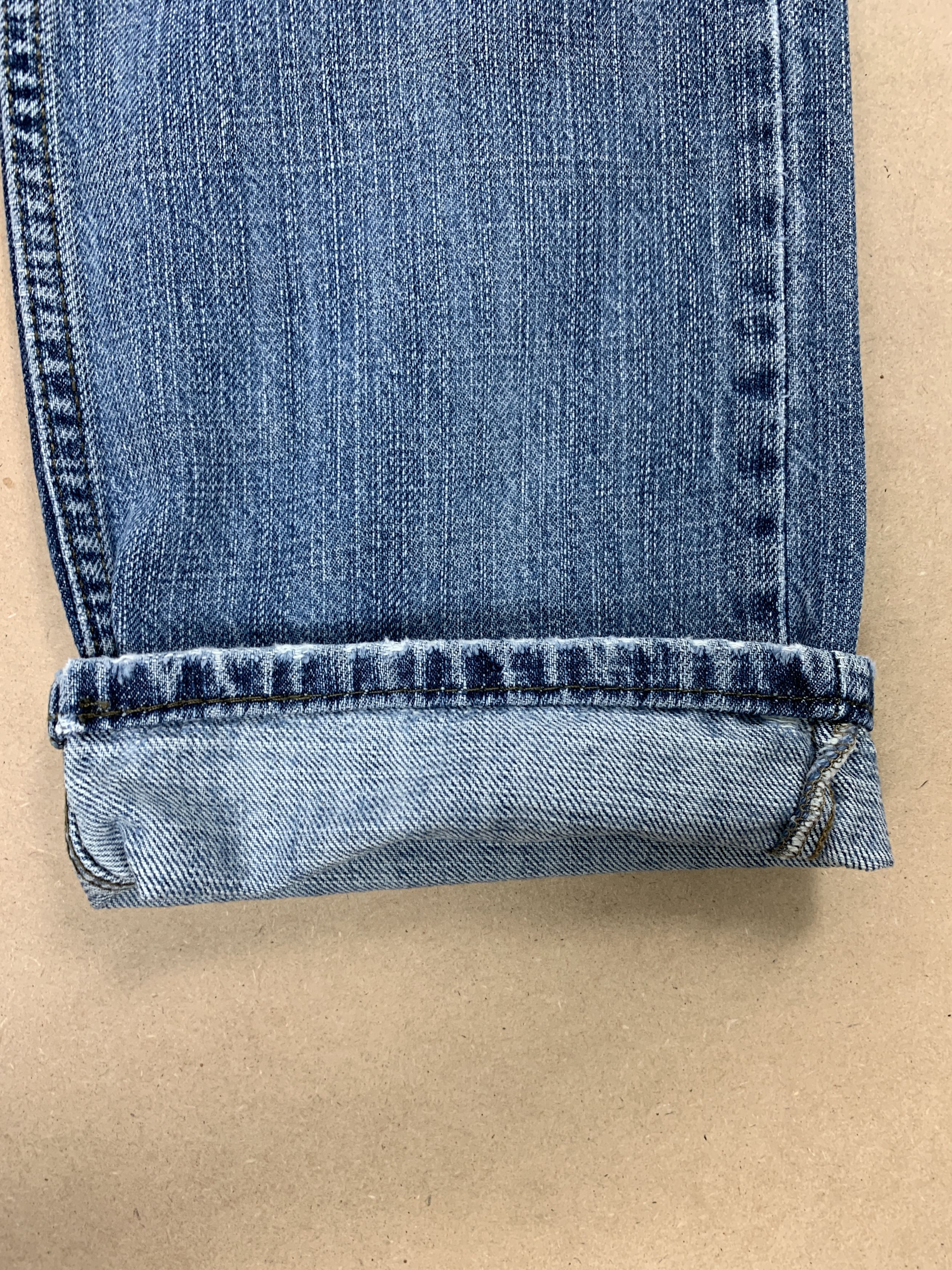 Levi's Vintage Levis 514 Straight Cut Faded Blue Jeans Size US 30 / EU 46 - 4 Thumbnail