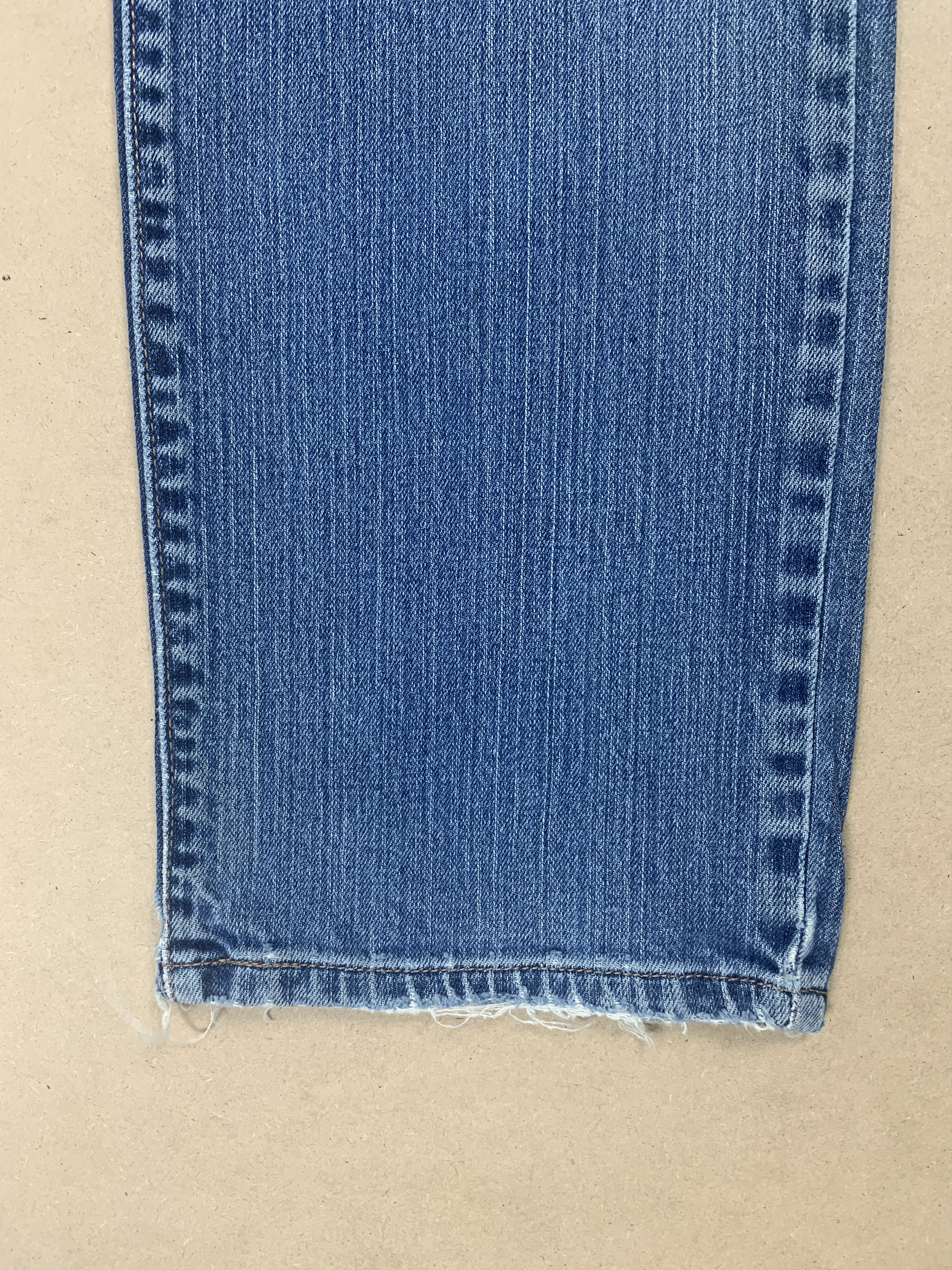 Levi's × Vintage Vintage Levis 505 Straight Cut Faded Blue Jeans Size US 34 / EU 50 - 3 Thumbnail