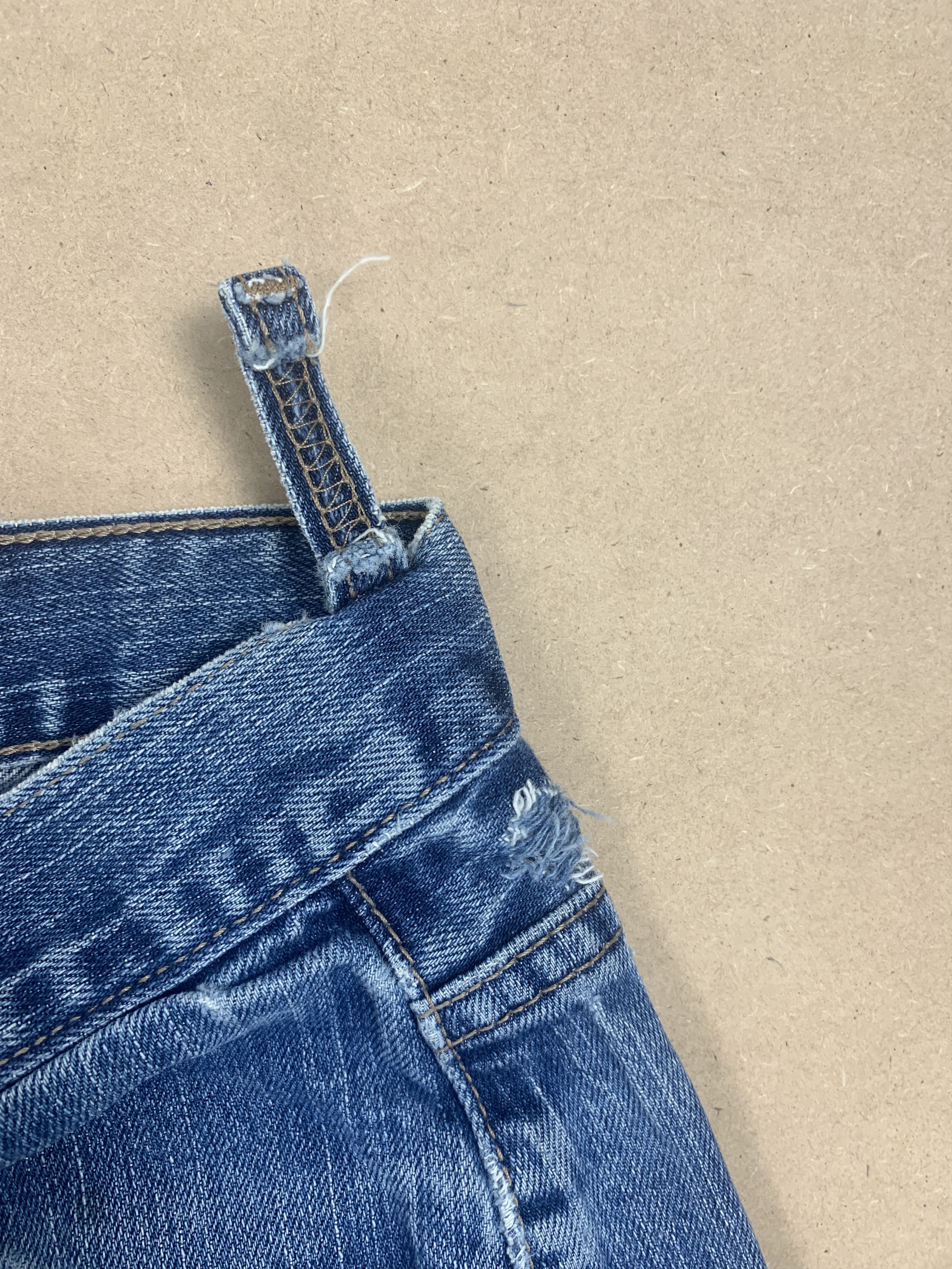 Levi's × Vintage Vintage Levis 505 Straight Cut Faded Blue Jeans Size US 34 / EU 50 - 6 Thumbnail