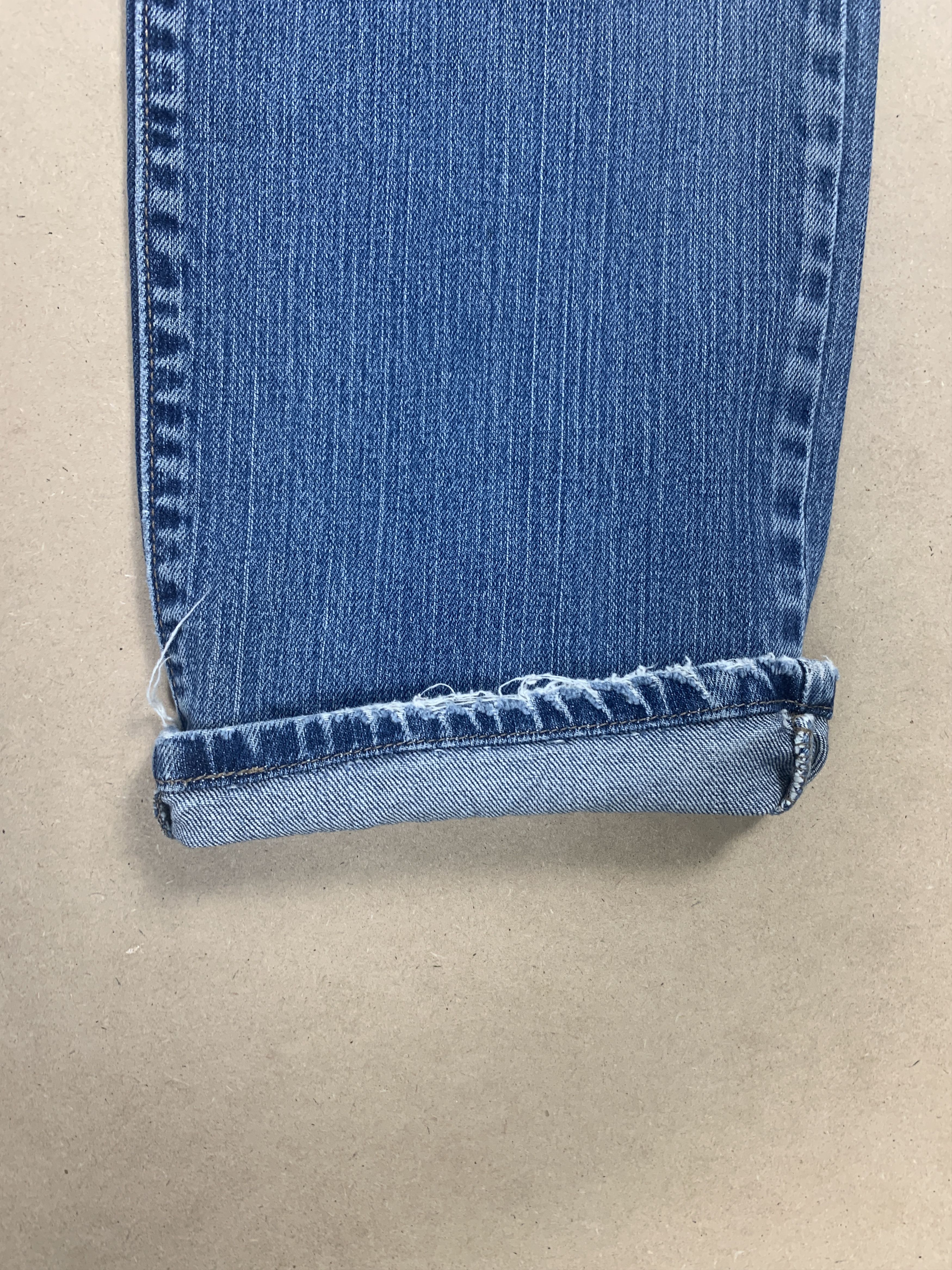 Levi's × Vintage Vintage Levis 505 Straight Cut Faded Blue Jeans Size US 34 / EU 50 - 4 Thumbnail