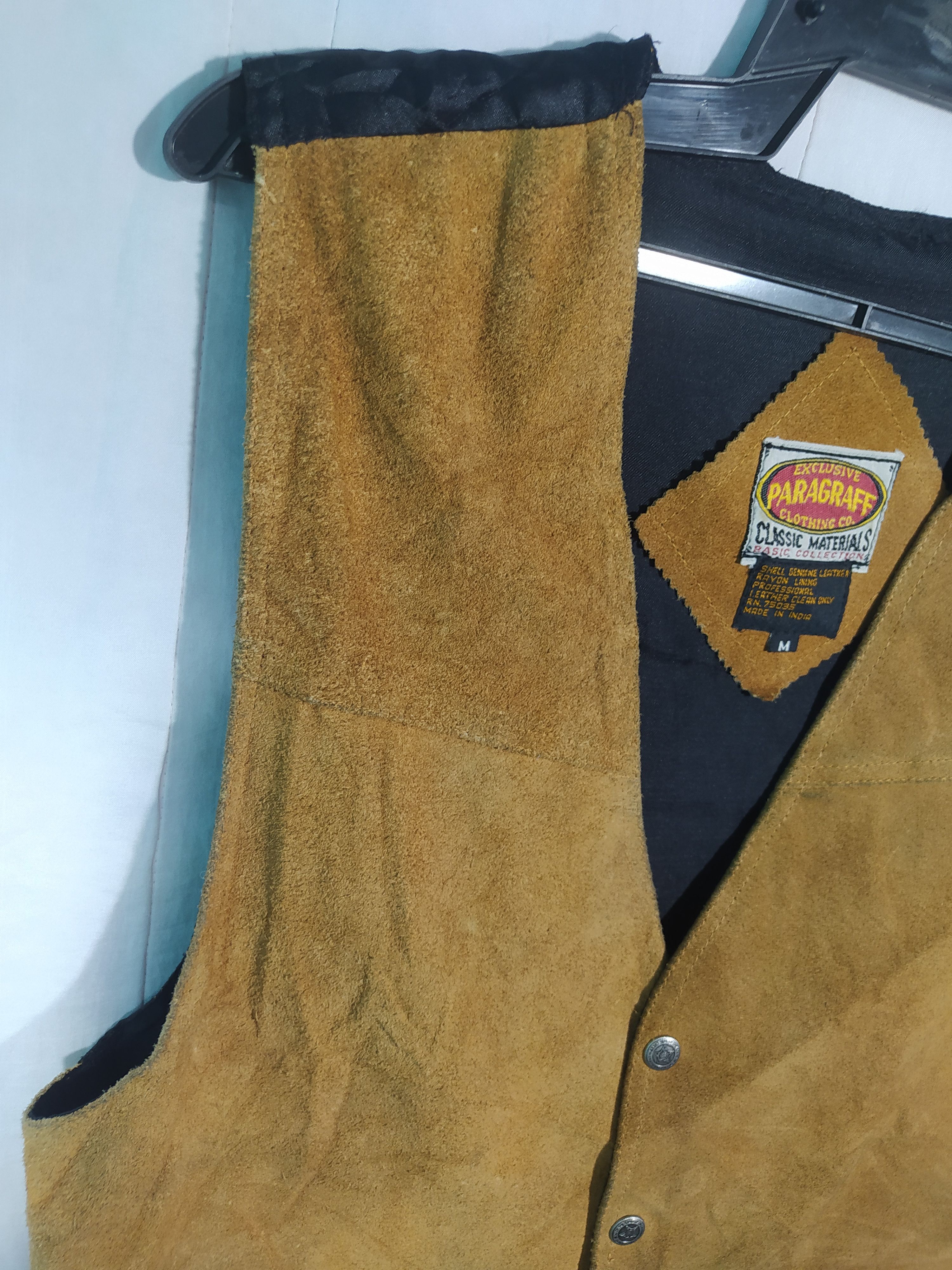 Leather × Vintage Vintage Paragraff leather vest Size US M / EU 48-50 / 2 - 5 Thumbnail