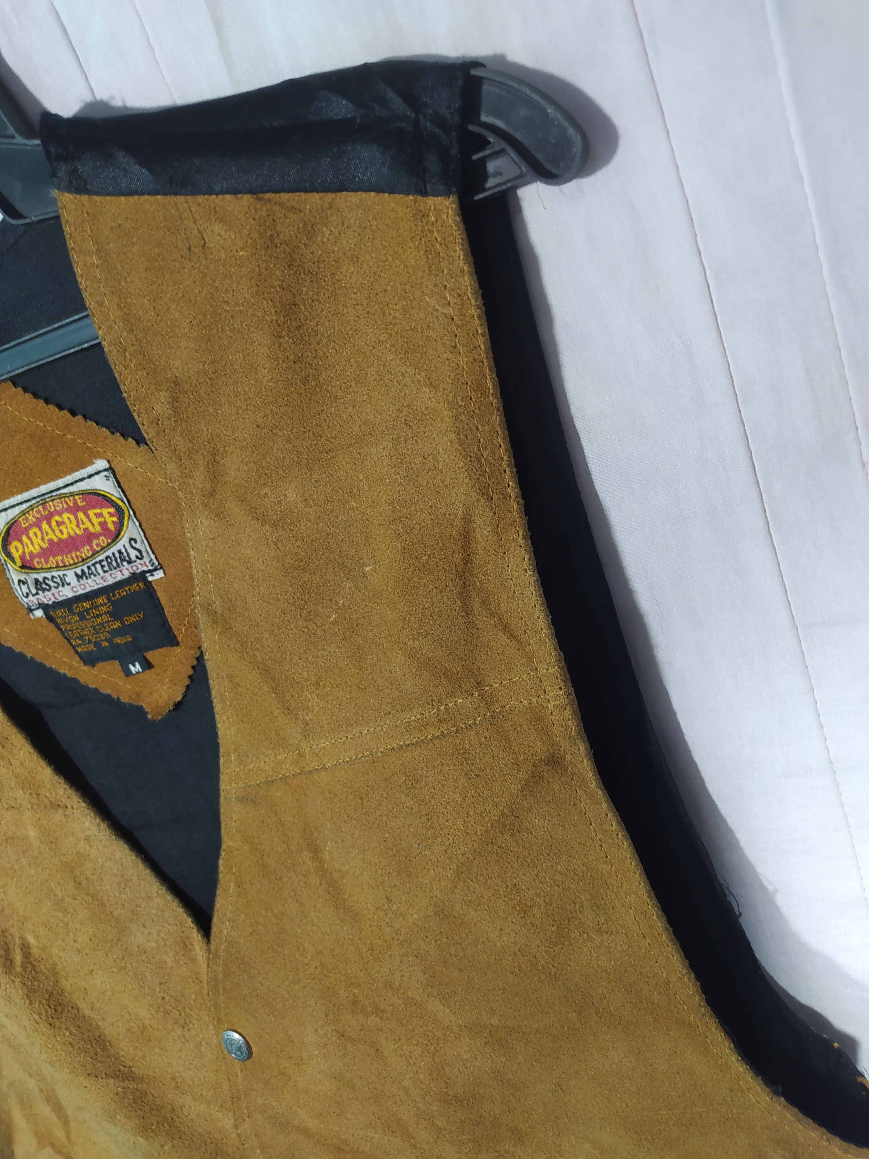 Leather × Vintage Vintage Paragraff leather vest Size US M / EU 48-50 / 2 - 6 Thumbnail