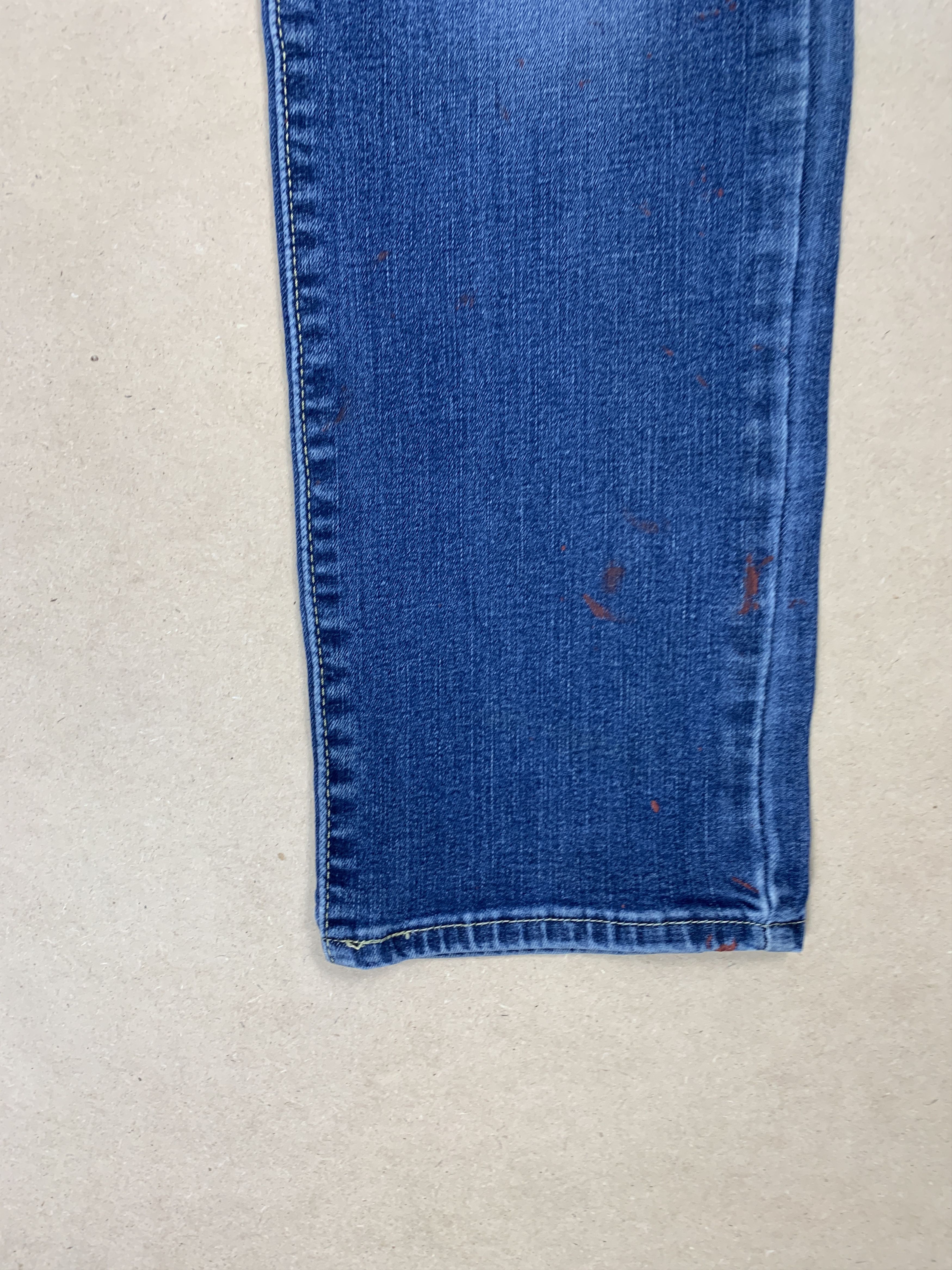 Levi's × Vintage Vintage Levis 575 Mid Skinny Faded Blue Jeans Size US 32 / EU 48 - 3 Thumbnail