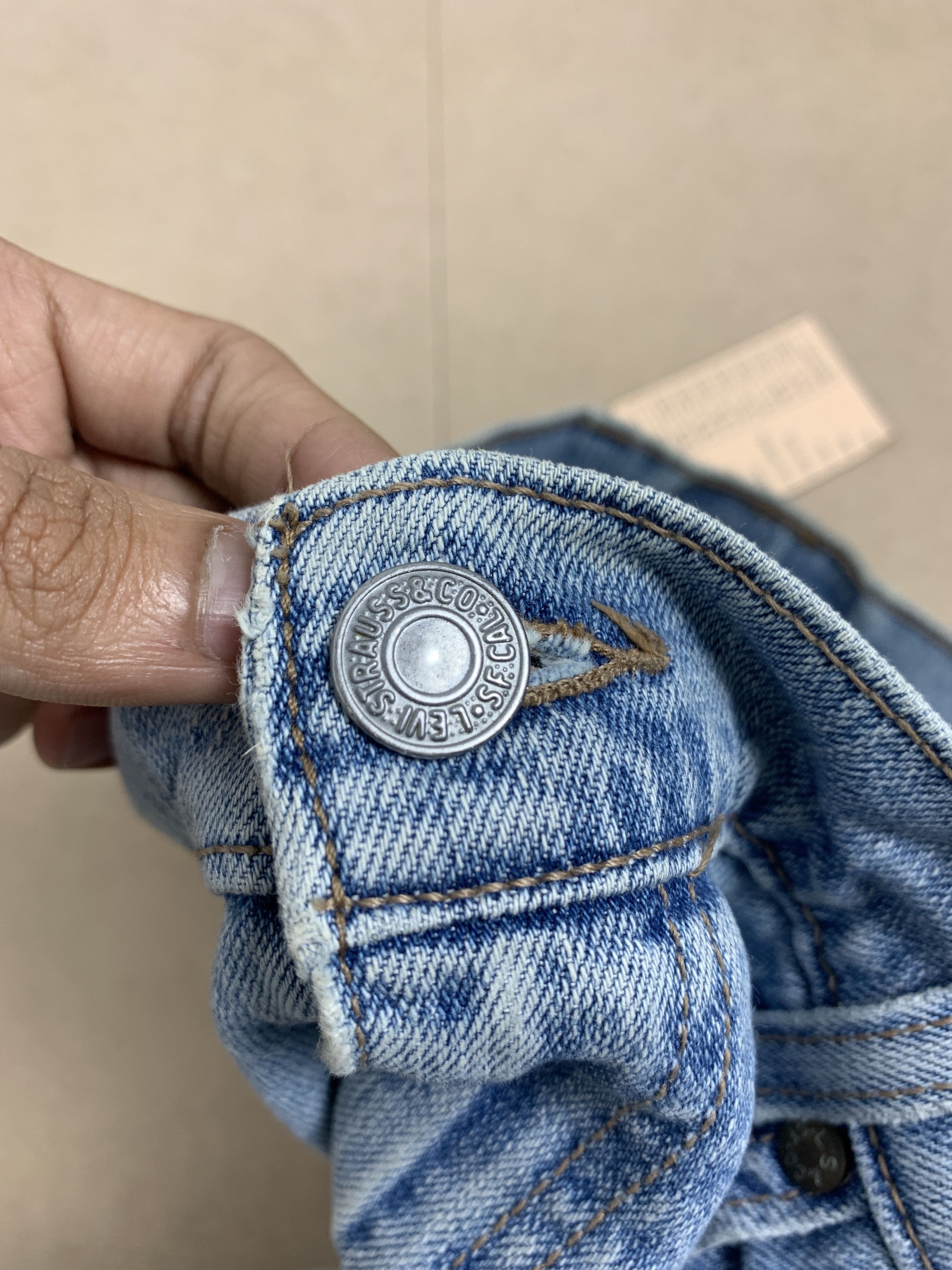 Levi's Vintage Levis 515 Boot Cut Faded Jeans P0252 Size 34" / US 12 / IT 48 - 14 Thumbnail
