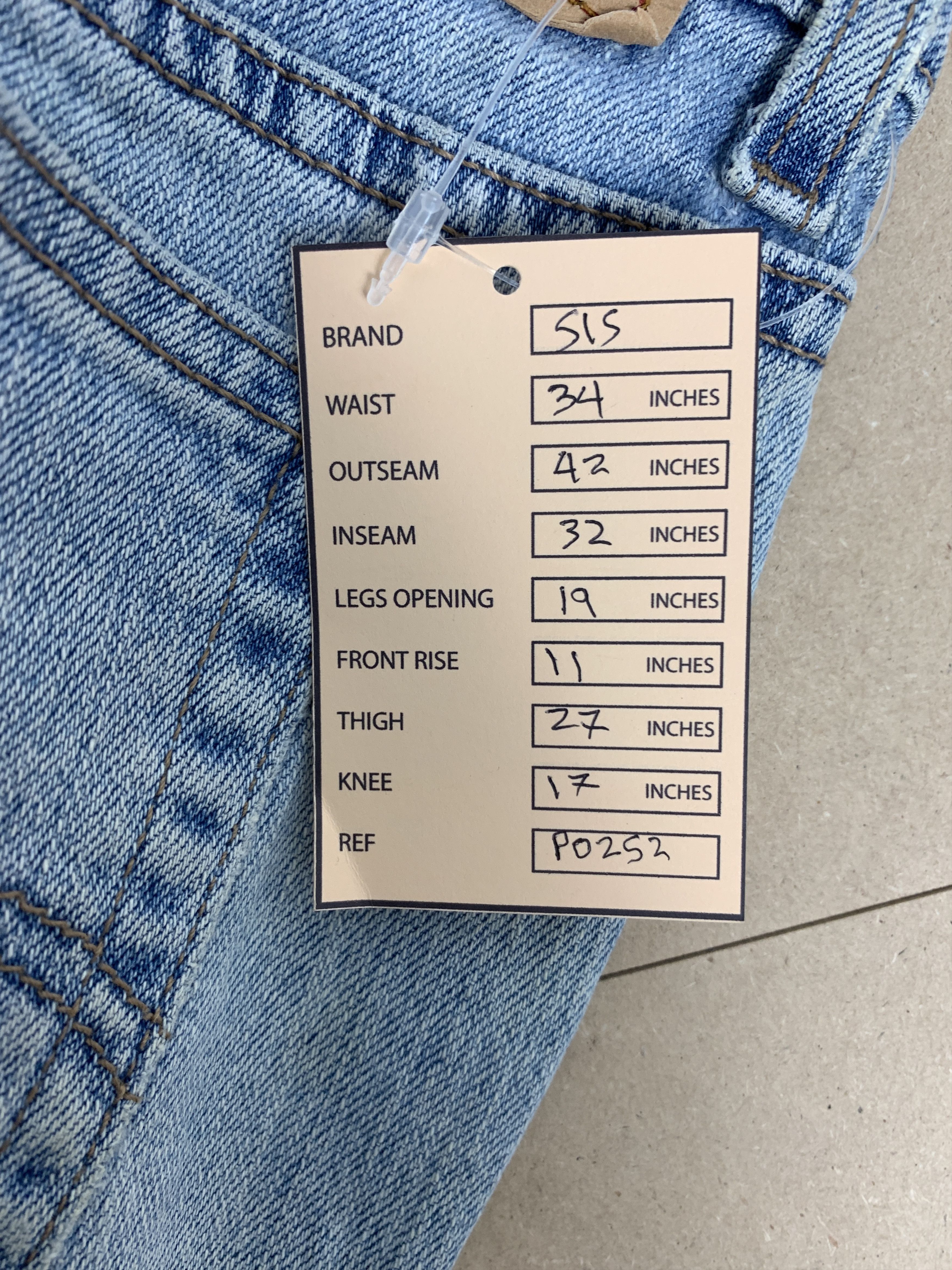 Levi's Vintage Levis 515 Boot Cut Faded Jeans P0252 Size 34" / US 12 / IT 48 - 17 Thumbnail