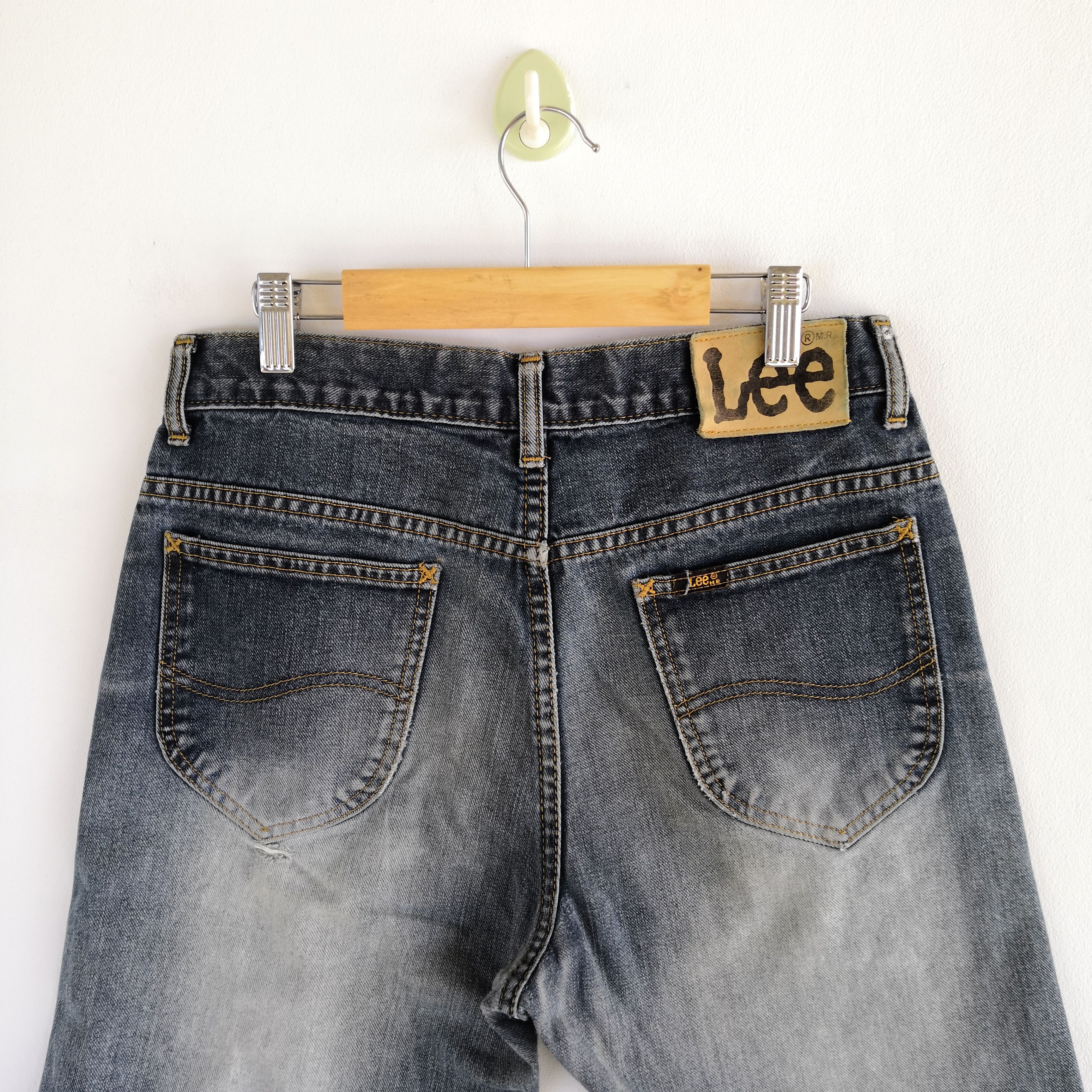 Jean Vintage Lee Cowboys Denim Distressed Lee Riders Jeans Size 28" / US 6 / IT 42 - 5 Thumbnail