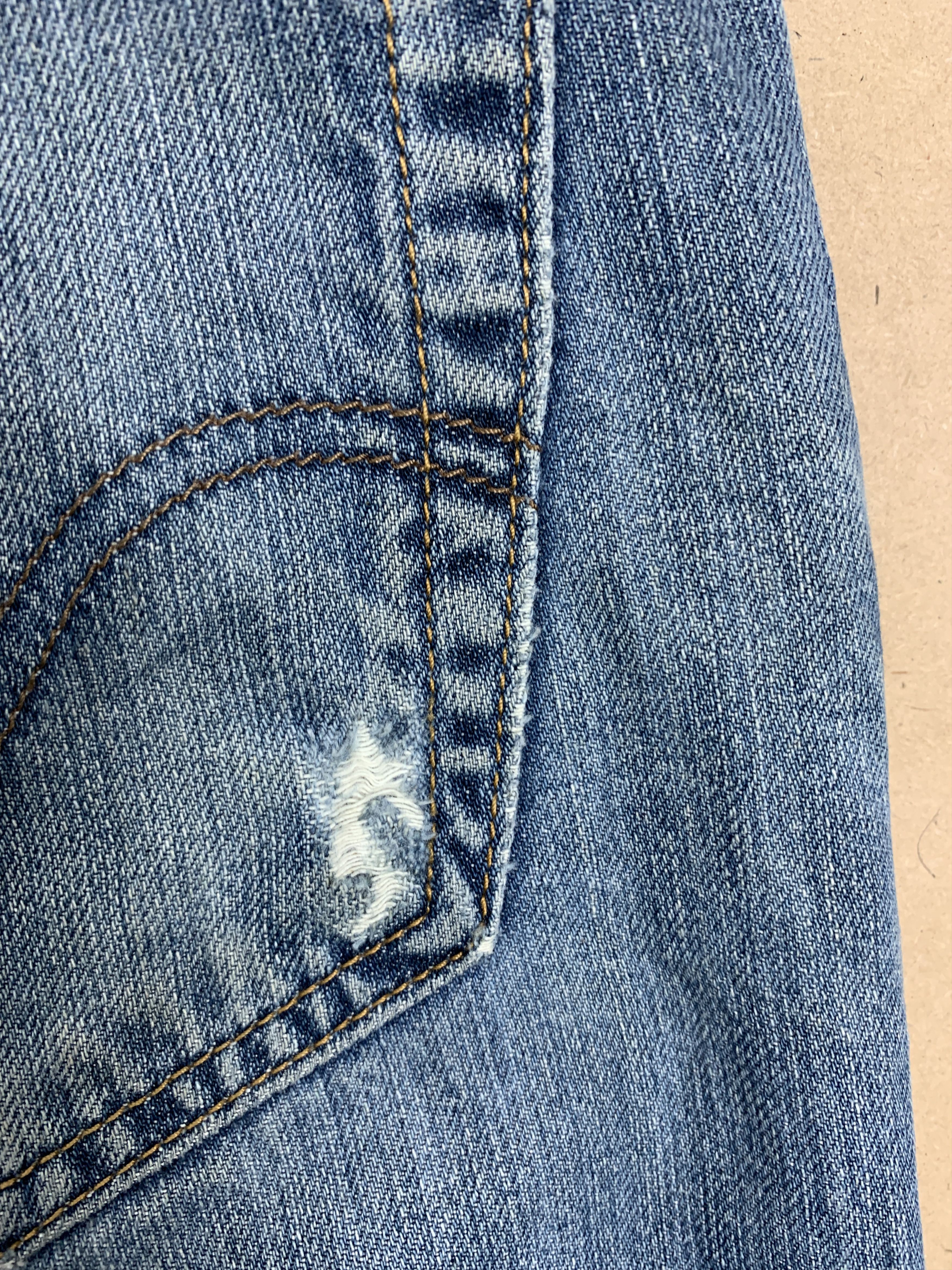 Levi's × Vintage Vintage Levis 559 Straight Cut Blue Jeans Size US 34 / EU 50 - 9 Thumbnail