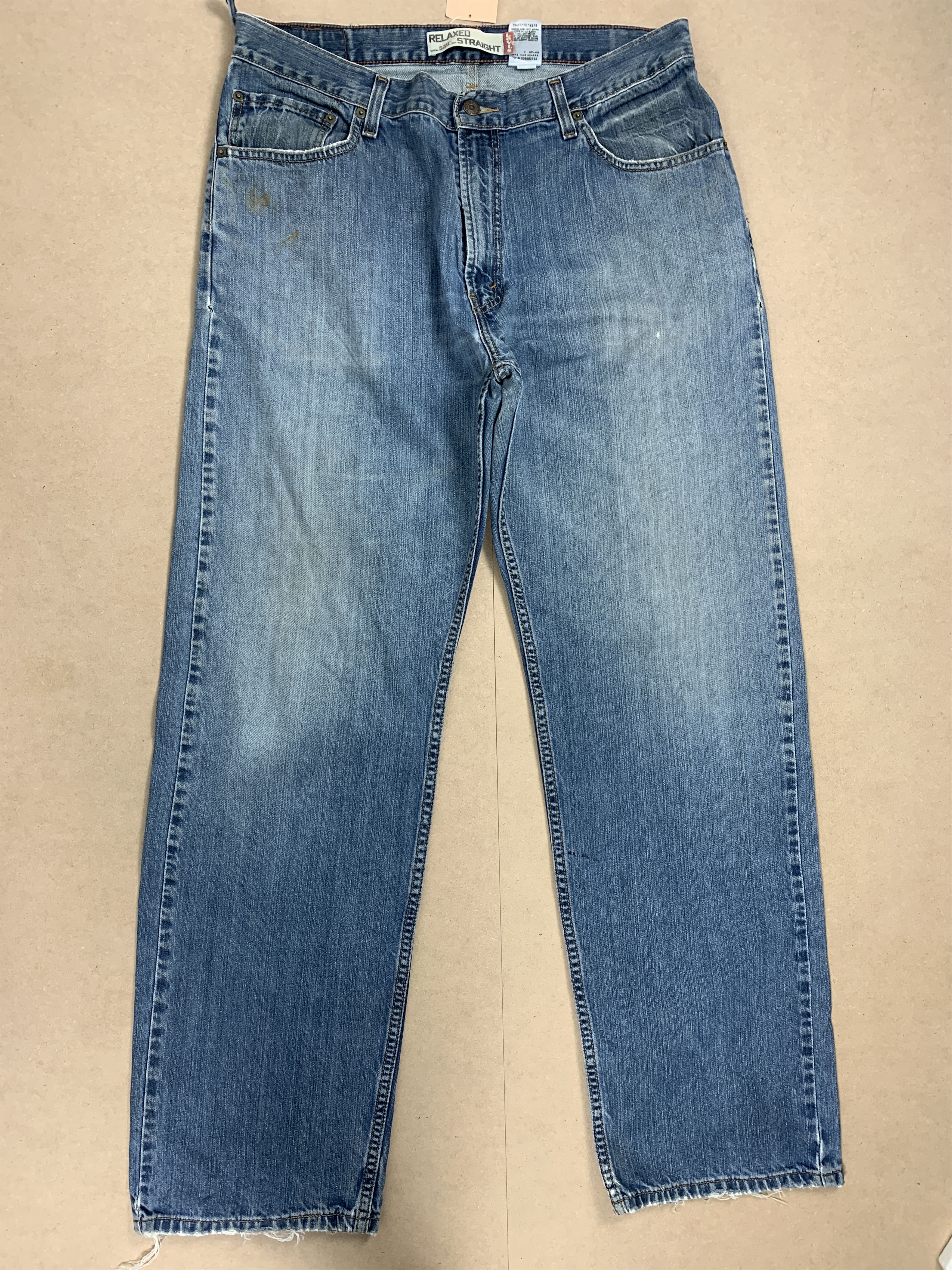 Levi's × Vintage Vintage Levis 559 Straight Cut Blue Jeans Size US 34 / EU 50 - 1 Thumbnail
