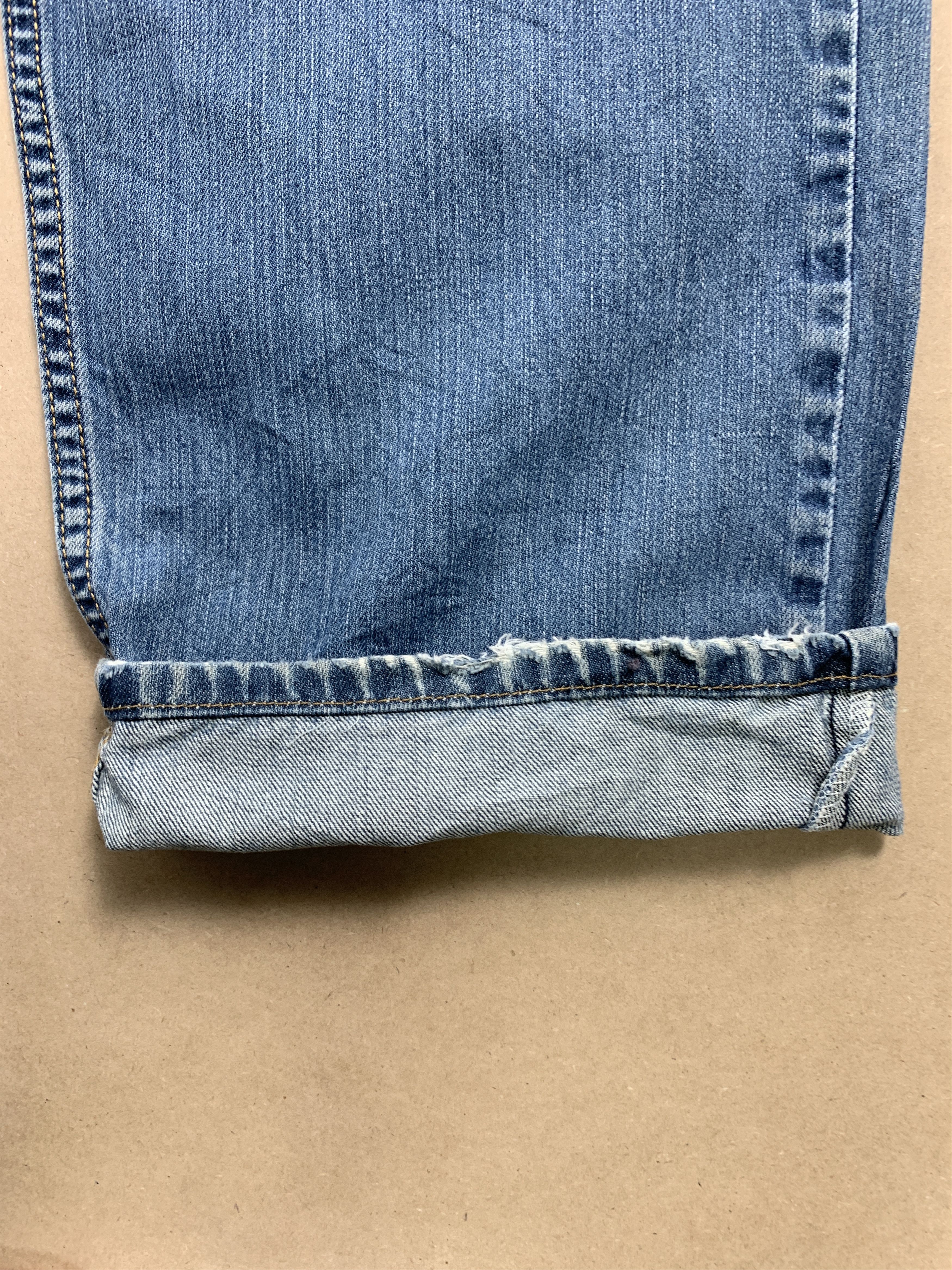 Levi's × Vintage Vintage Levis 559 Straight Cut Blue Jeans Size US 34 / EU 50 - 4 Thumbnail
