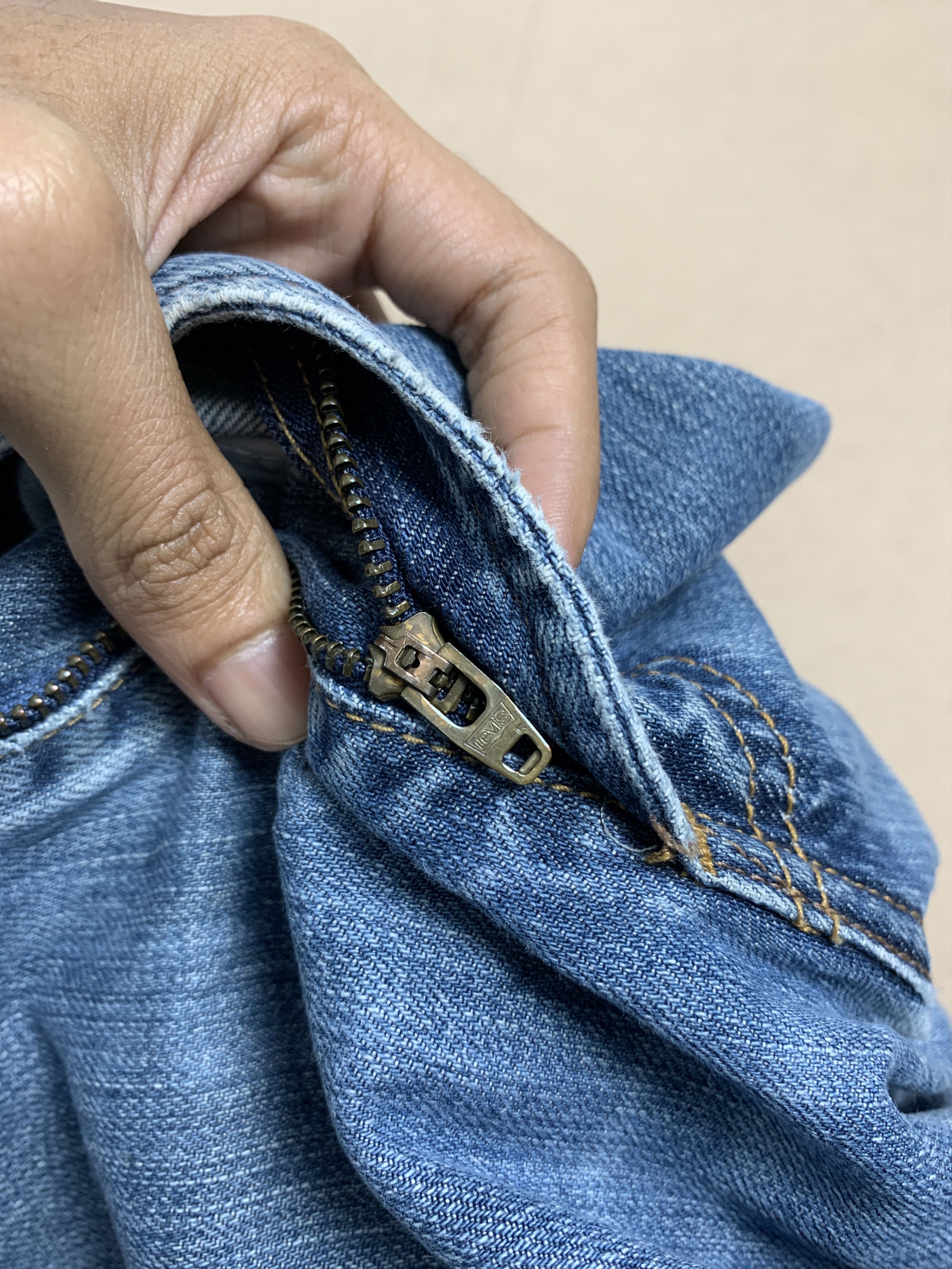 Levi's × Vintage Vintage Levis 559 Straight Cut Blue Jeans Size US 34 / EU 50 - 19 Thumbnail