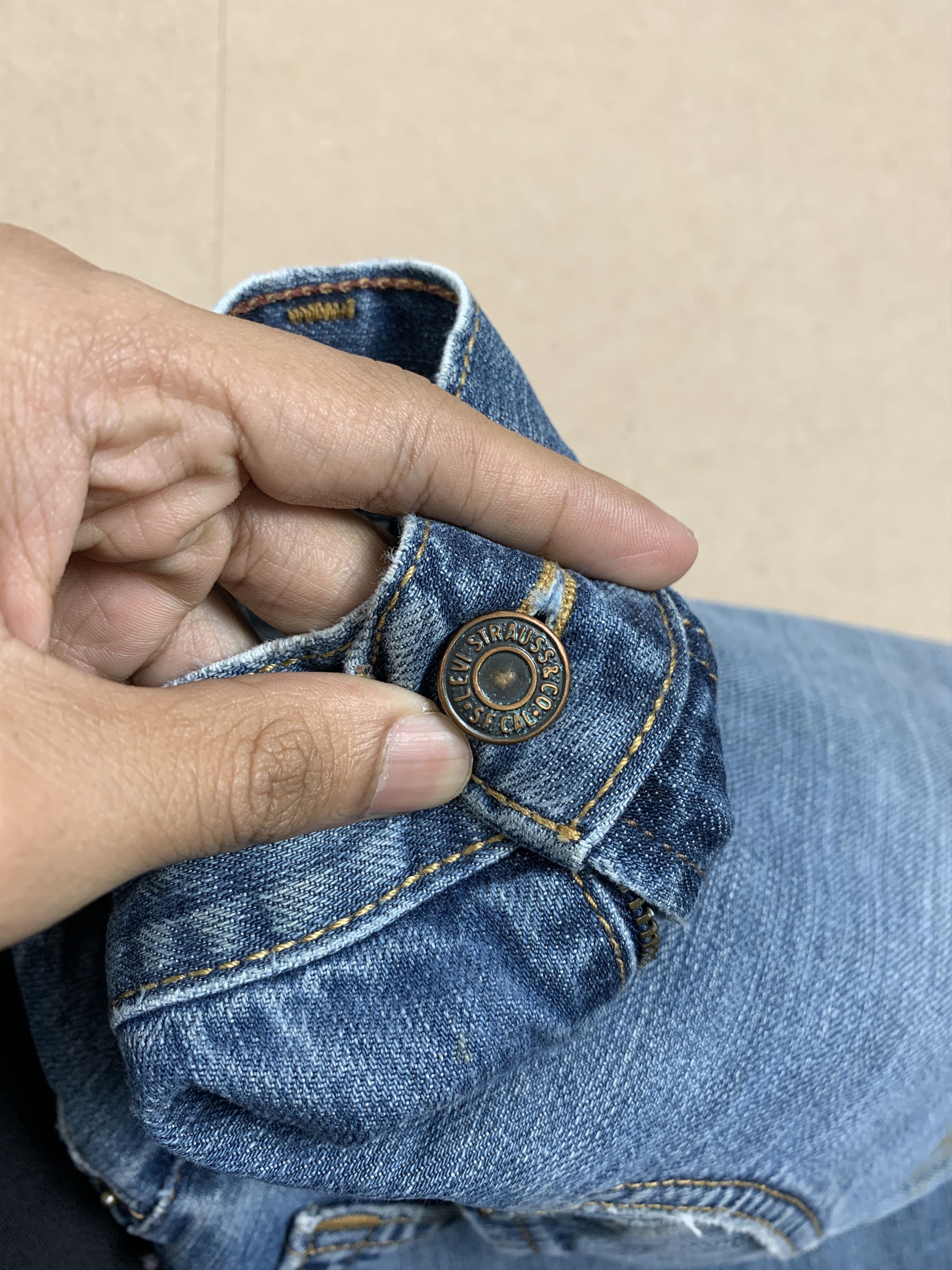 Levi's × Vintage Vintage Levis 559 Straight Cut Blue Jeans Size US 34 / EU 50 - 18 Thumbnail