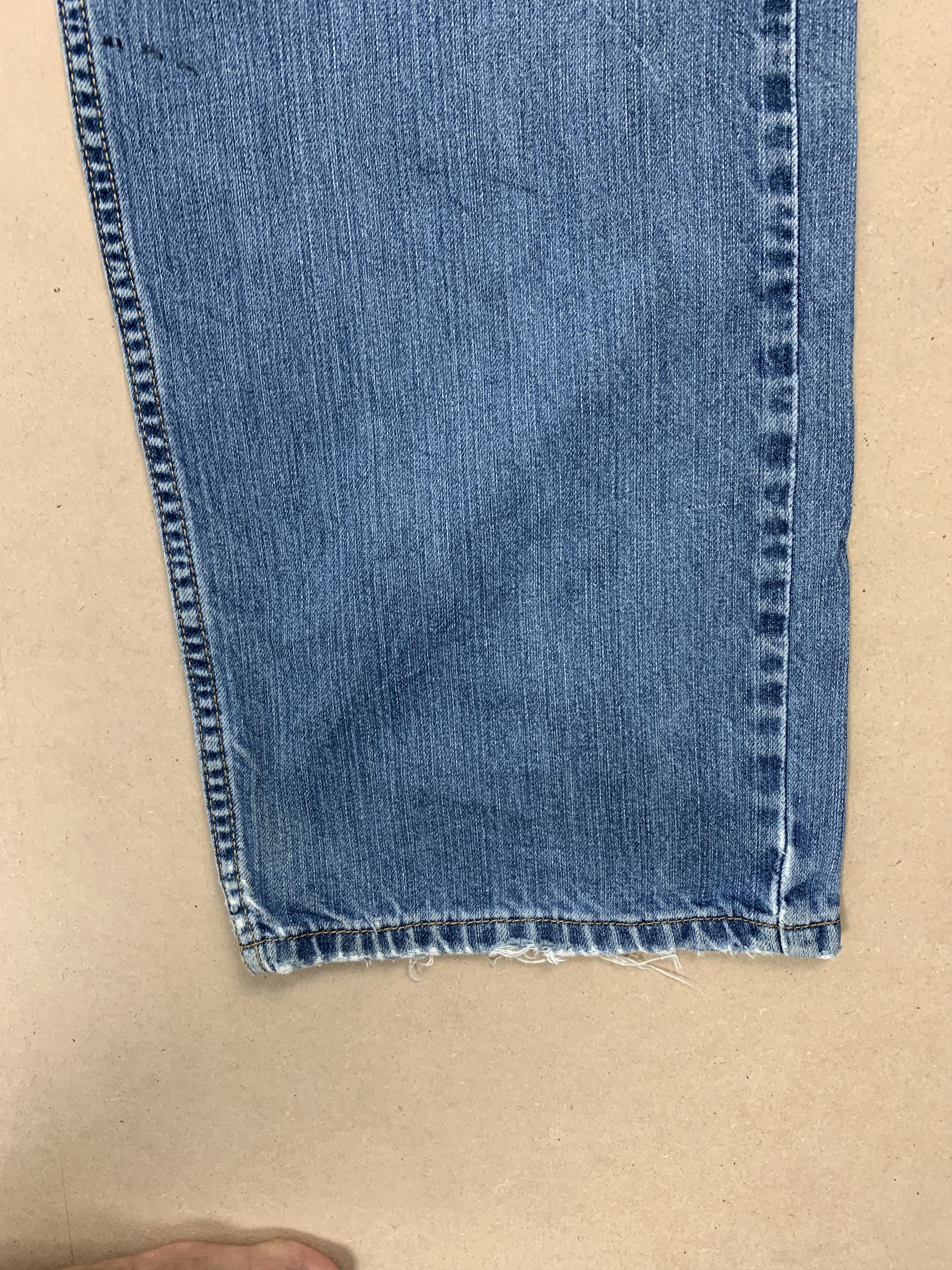 Levi's × Vintage Vintage Levis 559 Straight Cut Blue Jeans Size US 34 / EU 50 - 3 Thumbnail