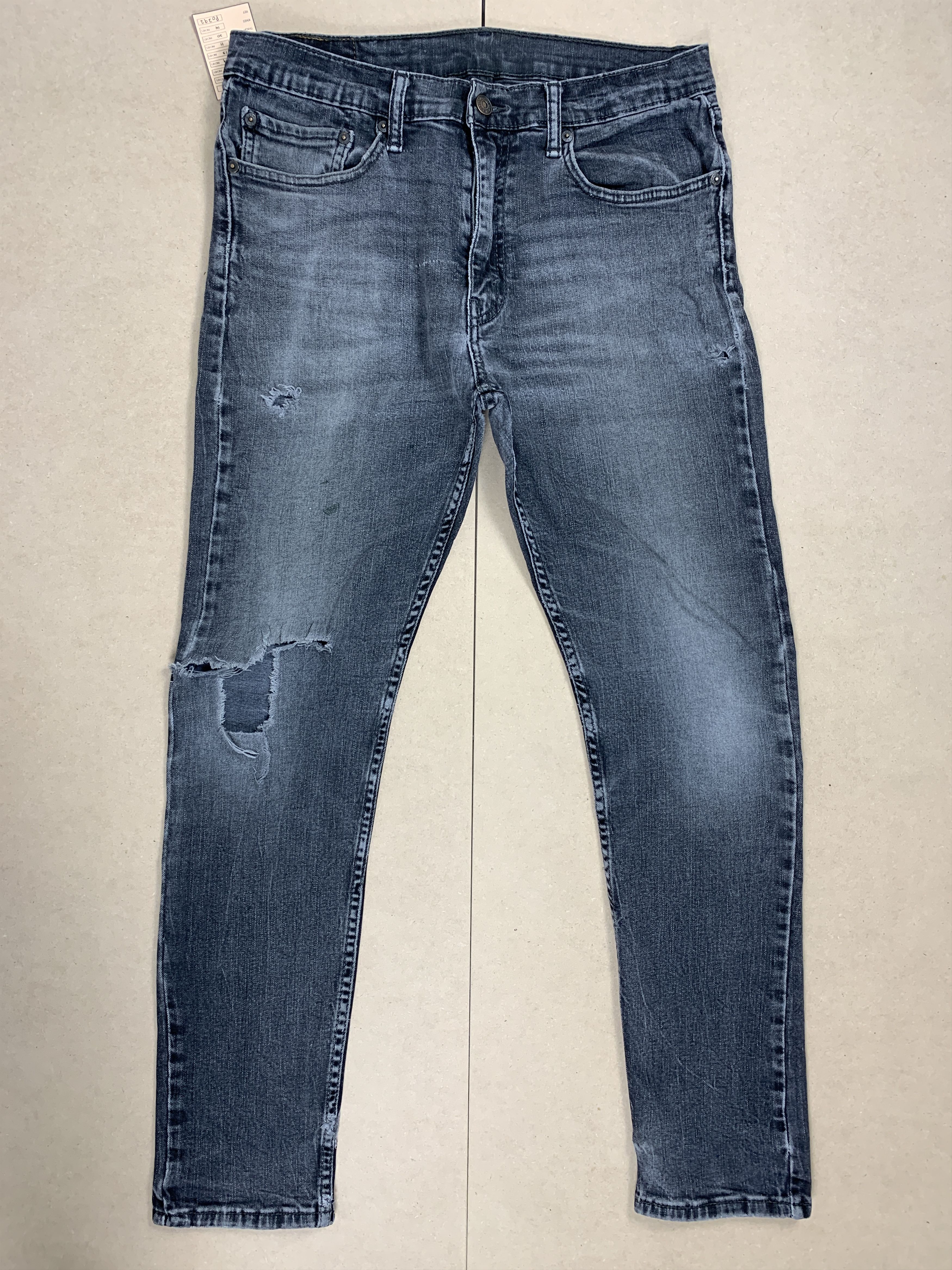 Levi's Vintage Levis 505 Distressed Faded Black Jeans P0292 Size US 32 / EU 48 - 1 Thumbnail