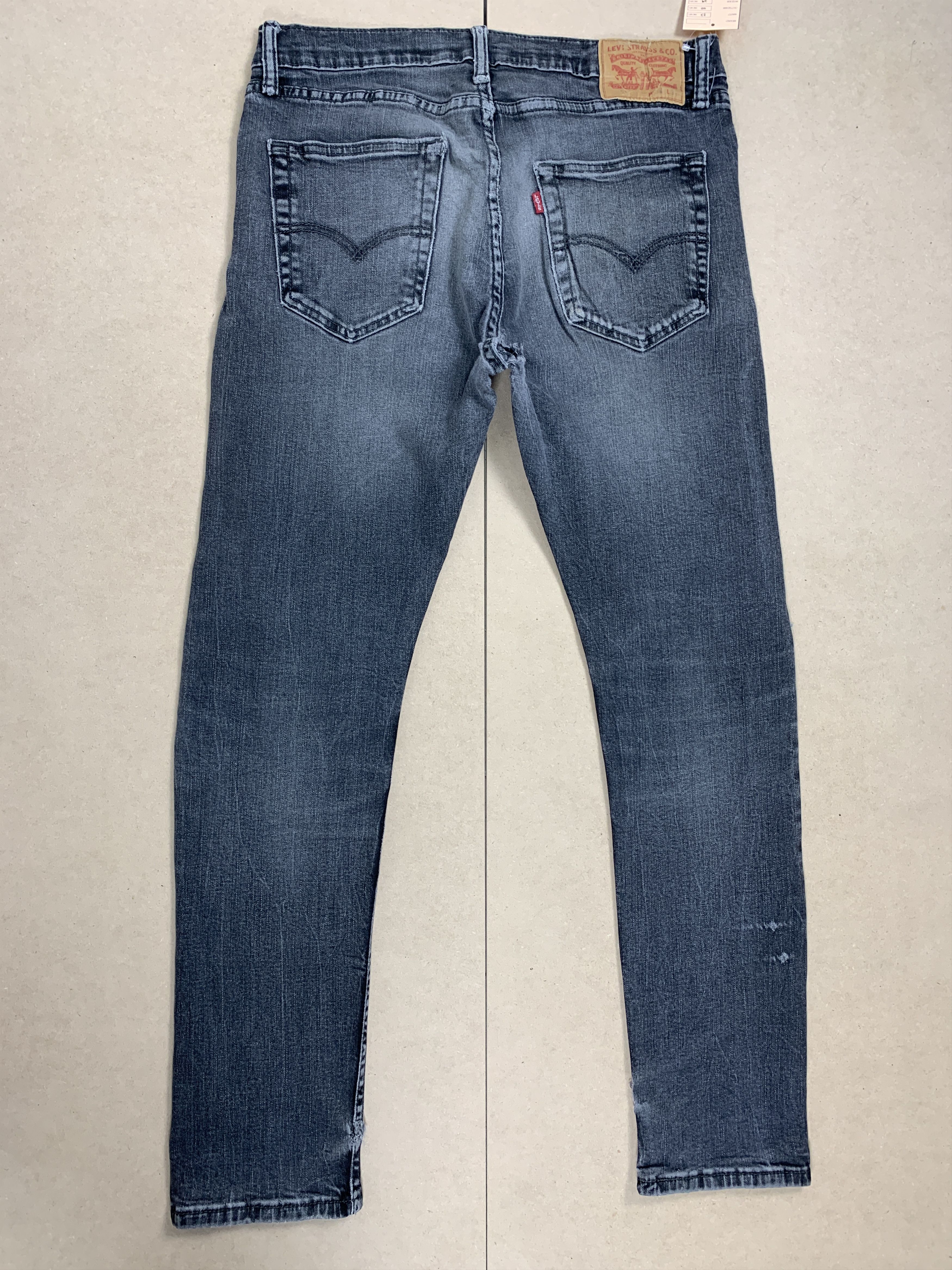 Levi's Vintage Levis 505 Distressed Faded Black Jeans P0292 Size US 32 / EU 48 - 7 Thumbnail