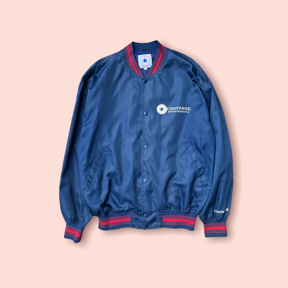Converse × Vintage VINTAGE CONVERSE VARSITY JACKET Size US XL / EU 56 / 4 - 3 Thumbnail