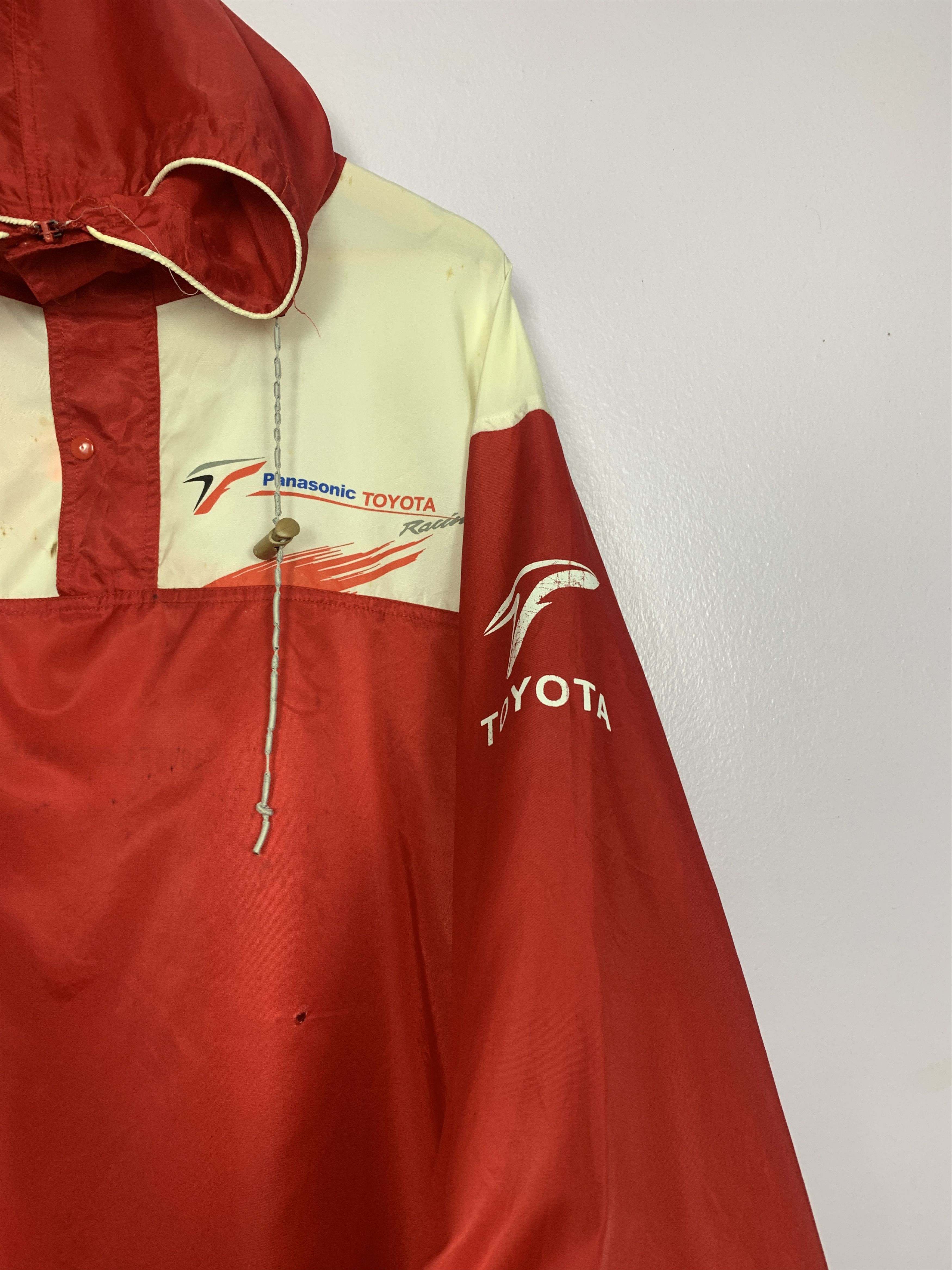 Japanese Brand Vintage TOYOTA 2005 F1 JAPAN Windbreaker Hoodie Jacket J0736 Size US M / EU 48-50 / 2 - 6 Thumbnail