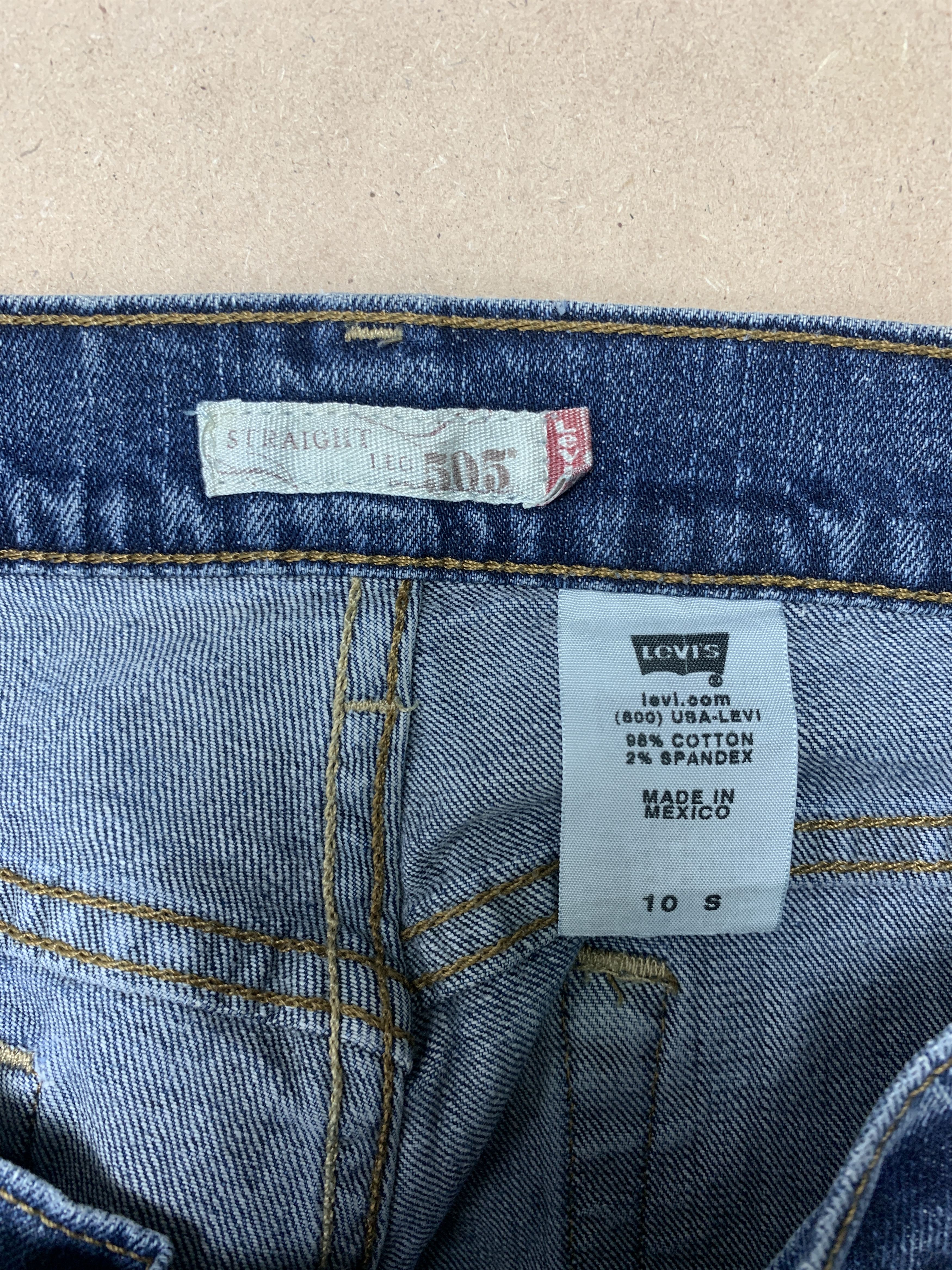 Levi's Vintage Levis 550 Straight Cut Faded Blue Jeans Size US 32 / EU 48 - 10 Thumbnail