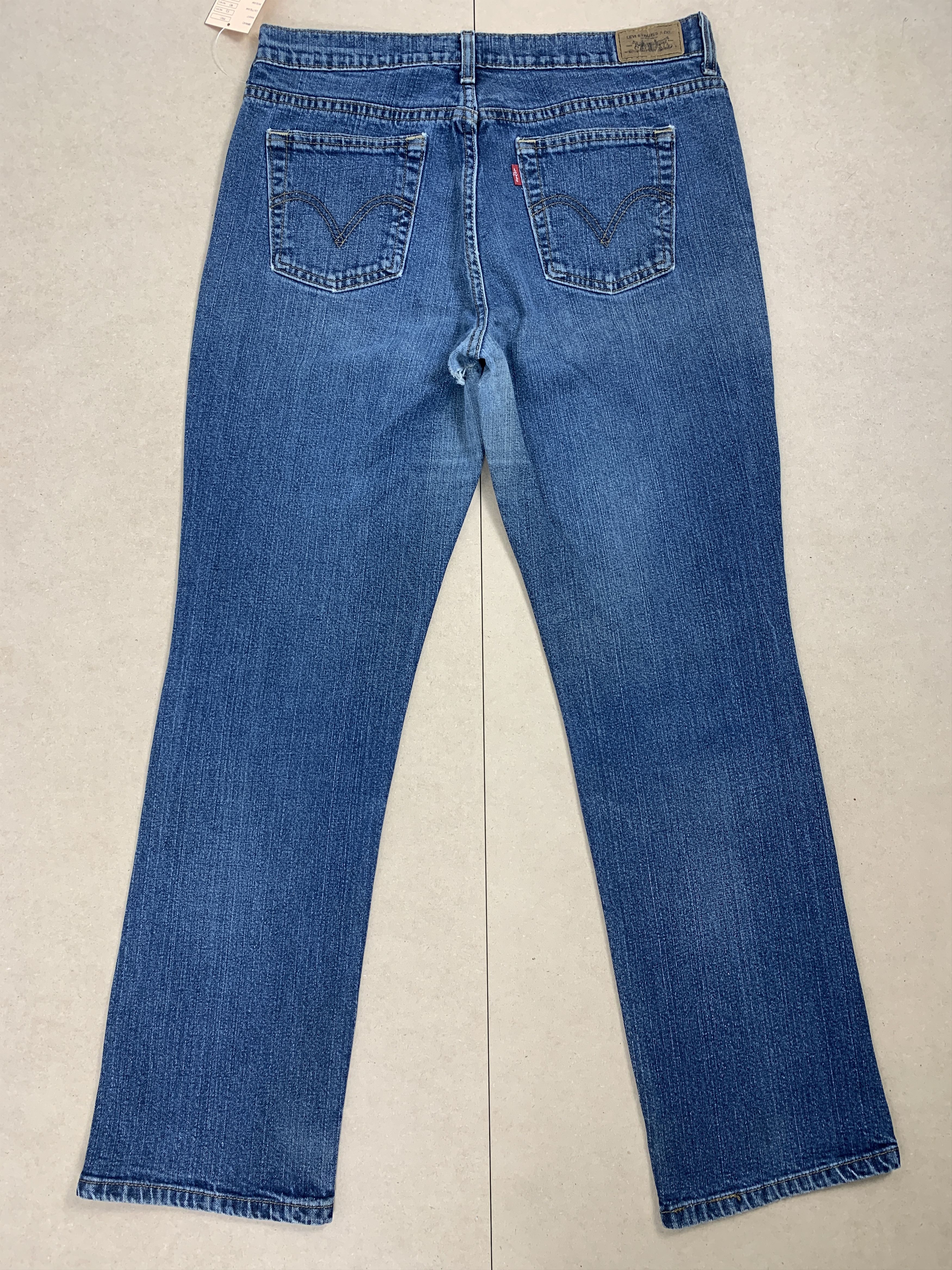 Levi's Vintage Levis 550 Straight Cut Faded Blue Jeans Size US 32 / EU 48 - 5 Thumbnail