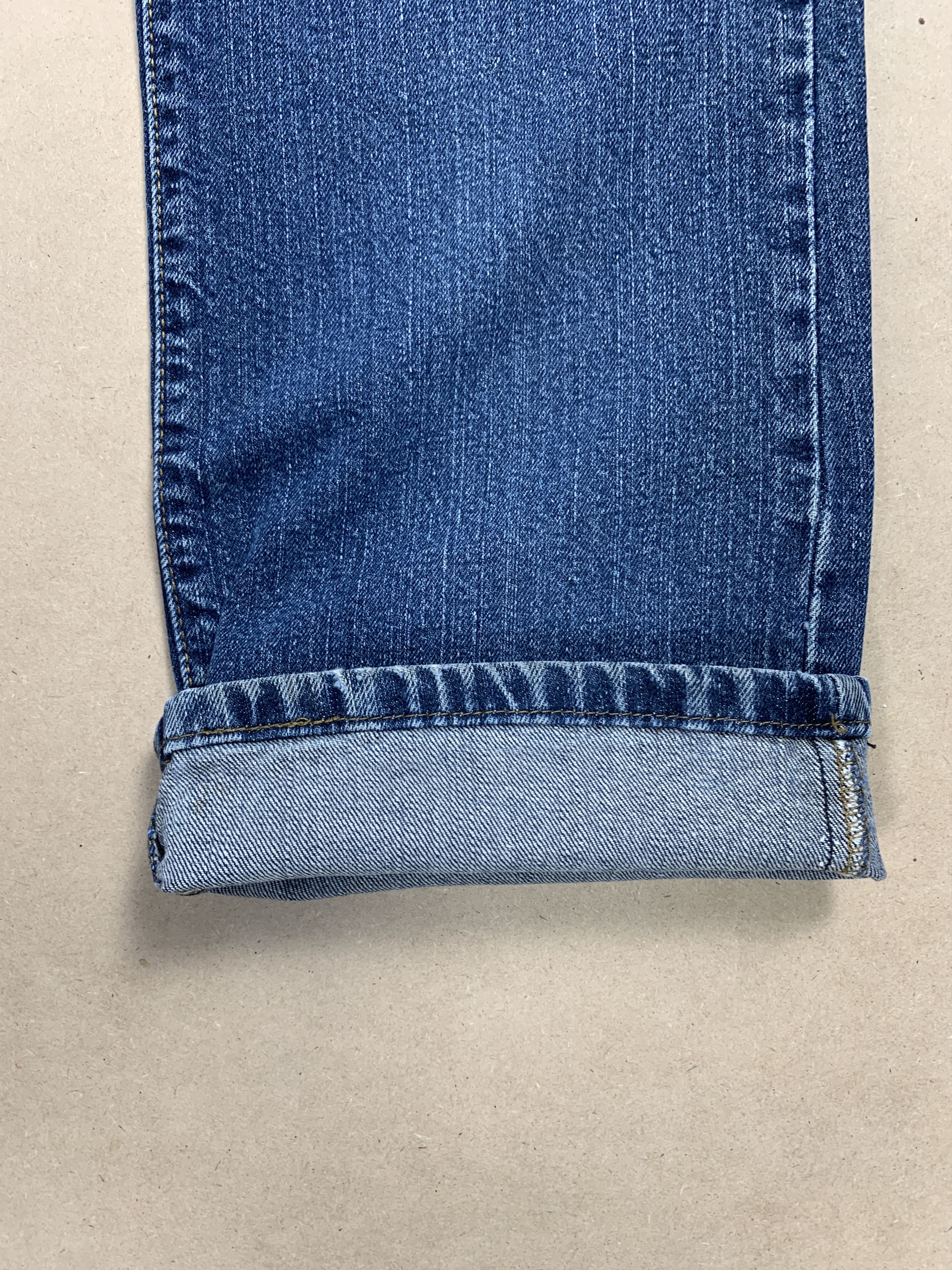 Levi's Vintage Levis 550 Straight Cut Faded Blue Jeans Size US 32 / EU 48 - 4 Thumbnail