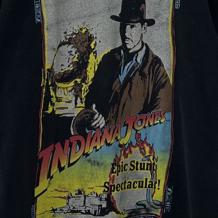 Vintage Indiana Jones Movie Shirt Vintage 90s Epic stunt Spectacular Size US XS / EU 42 / 0 - 2 Thumbnail