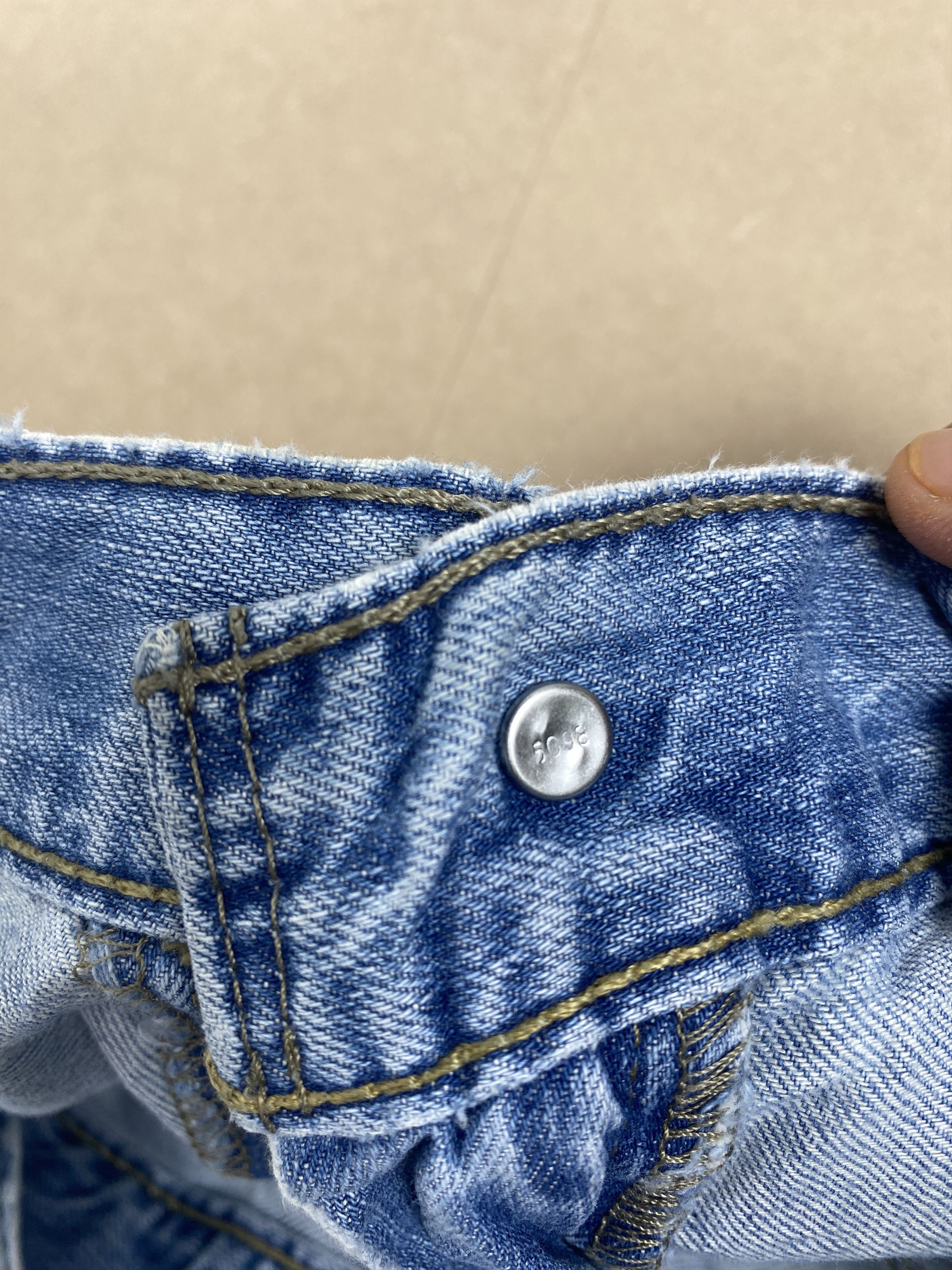 Levi's × Vintage Vintage Levis 559 Straight Cut Light Wash Jeans Size US 40 / EU 56 - 17 Thumbnail