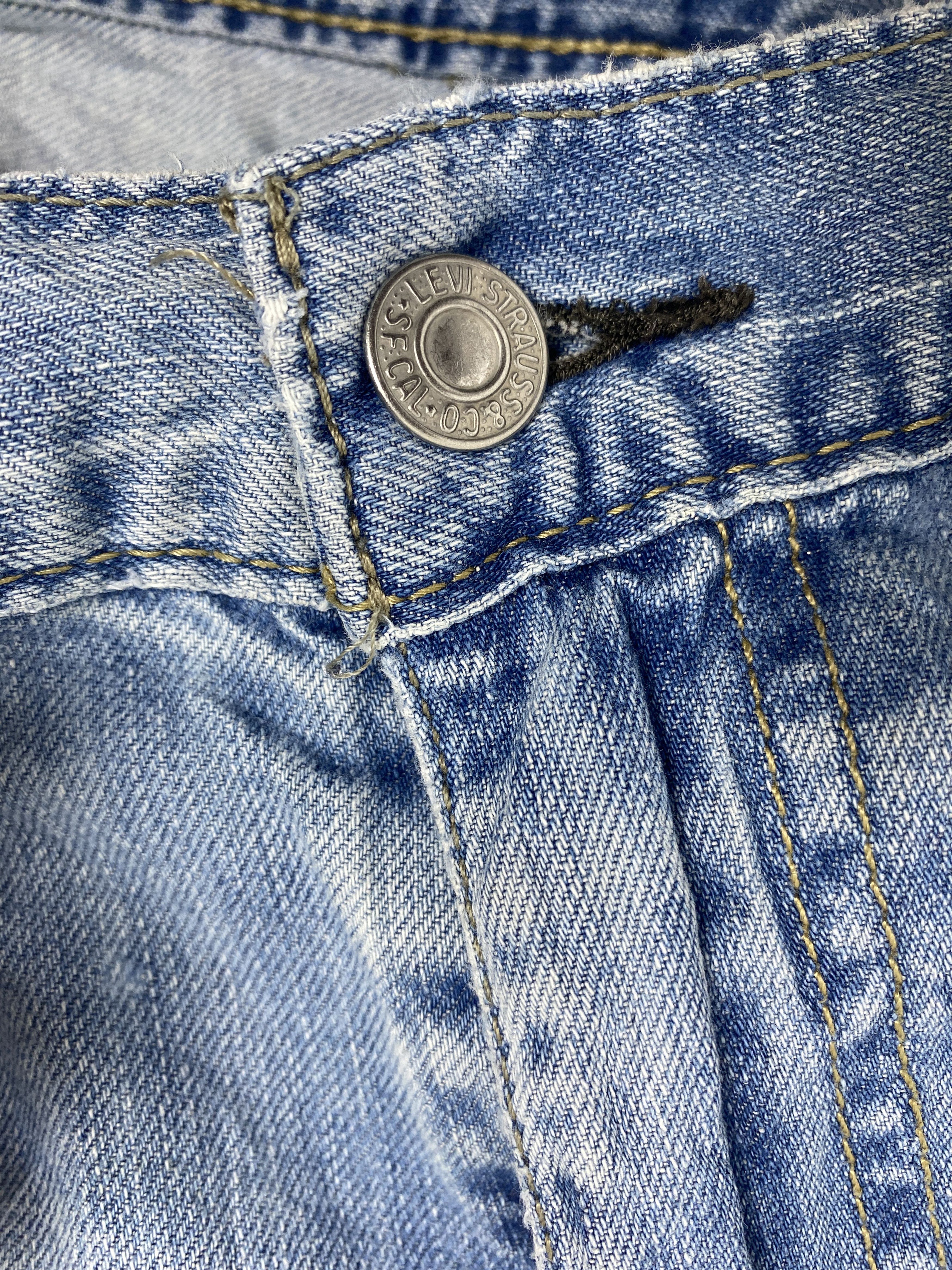 Levi's × Vintage Vintage Levis 559 Straight Cut Light Wash Jeans Size US 40 / EU 56 - 18 Thumbnail