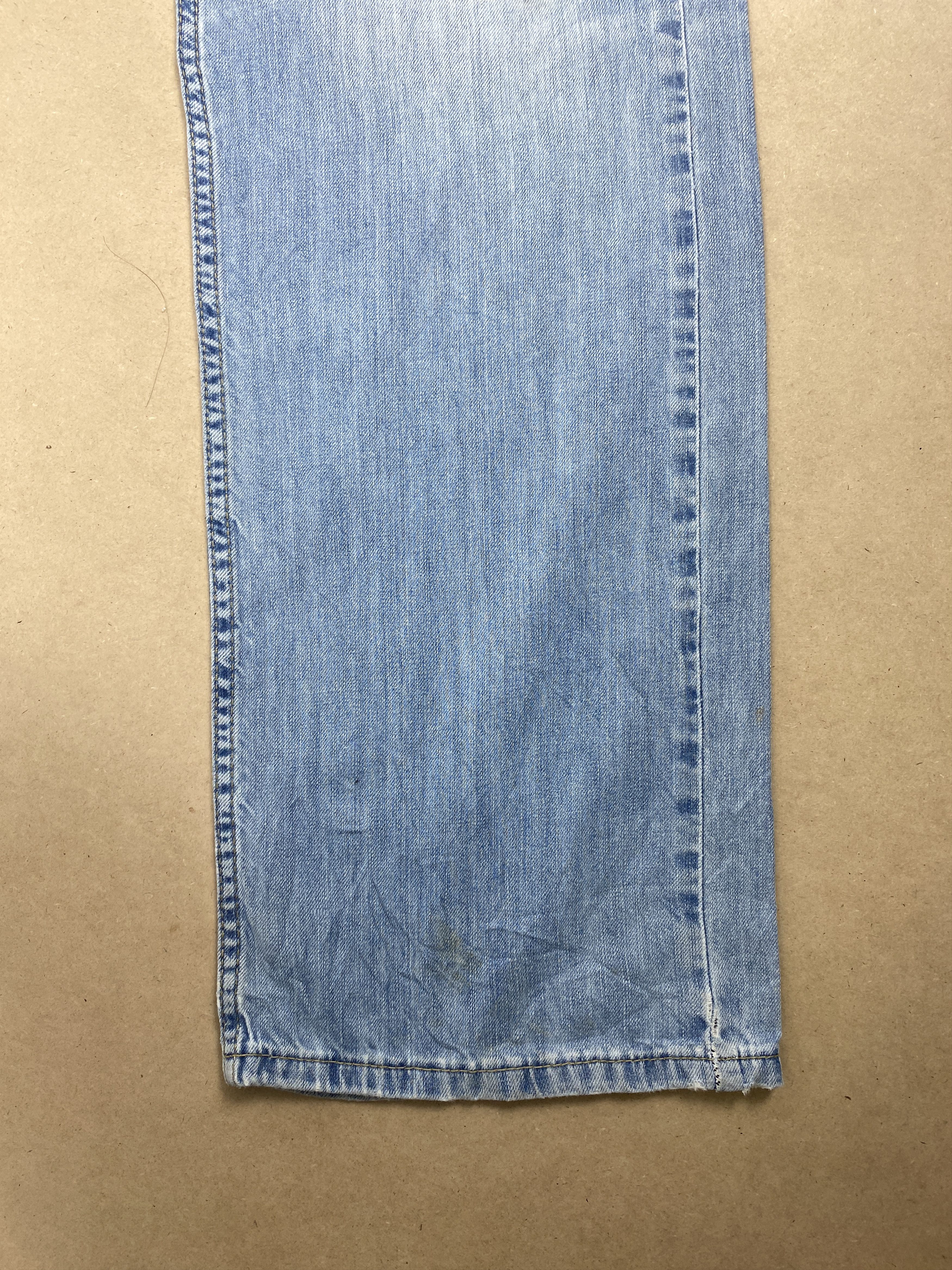 Levi's × Vintage Vintage Levis 559 Straight Cut Light Wash Jeans Size US 40 / EU 56 - 3 Thumbnail