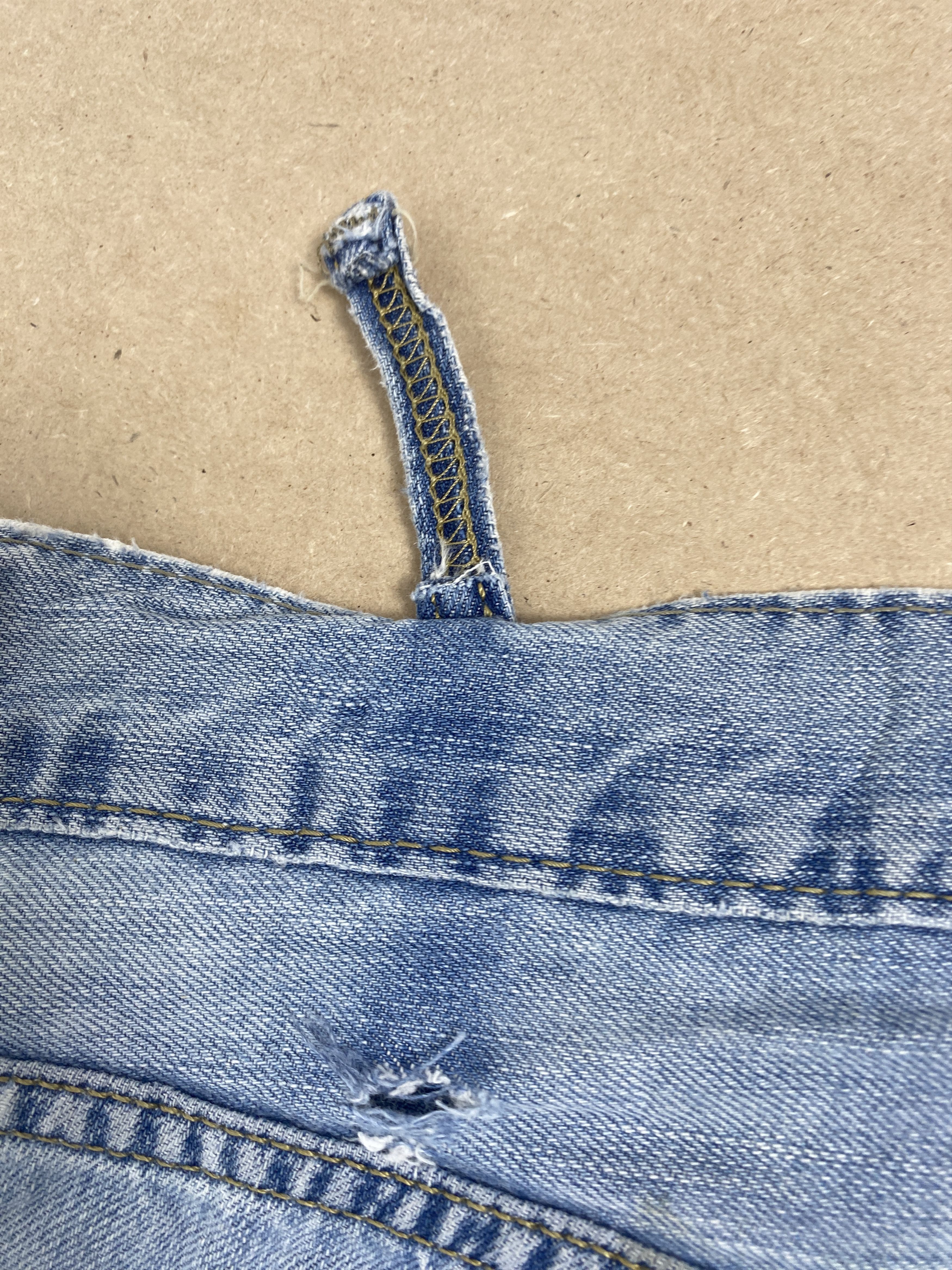 Levi's × Vintage Vintage Levis 559 Straight Cut Light Wash Jeans Size US 40 / EU 56 - 9 Thumbnail