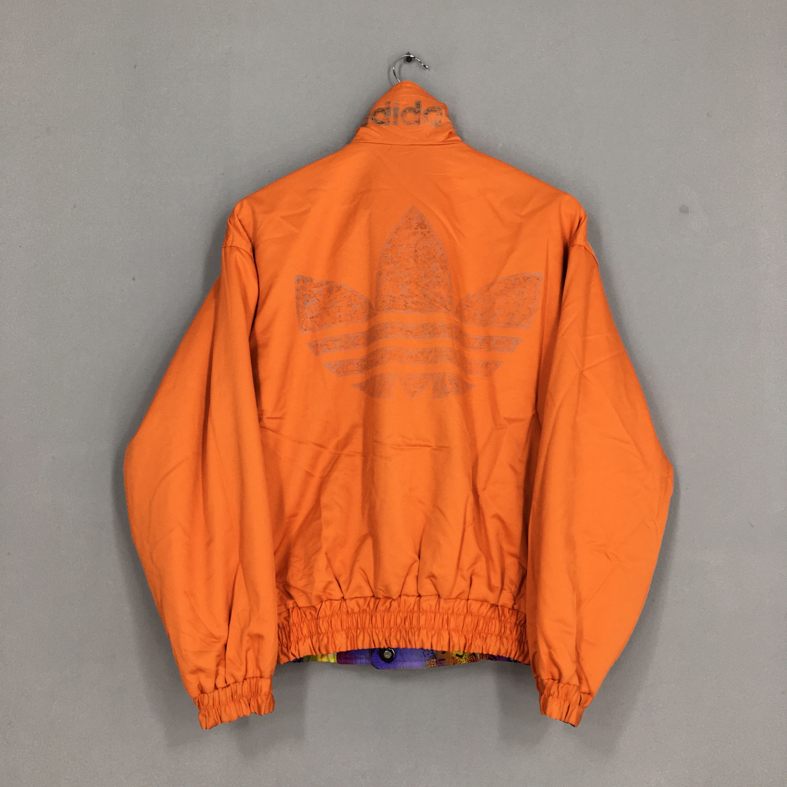 Adidas Vintage 90s Adidas Trefoil Reversible Crazy Patterned Jacket Size S / US 4 / IT 40 - 10 Thumbnail