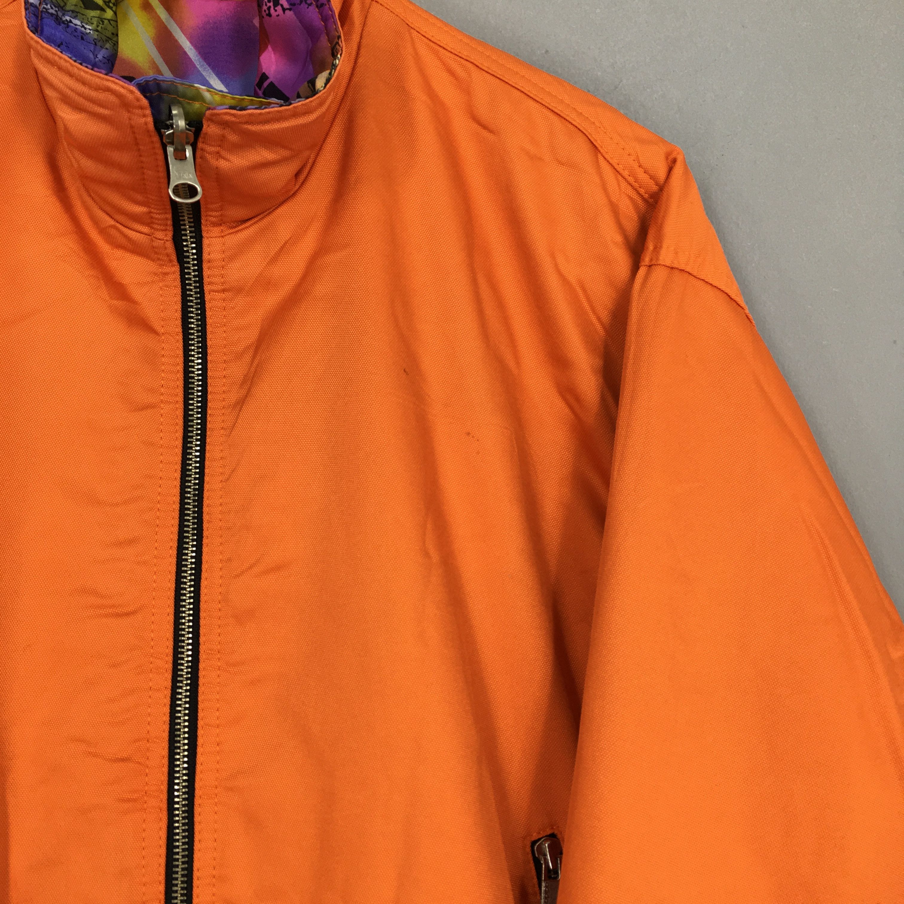 Adidas Vintage 90s Adidas Trefoil Reversible Crazy Patterned Jacket Size S / US 4 / IT 40 - 6 Thumbnail