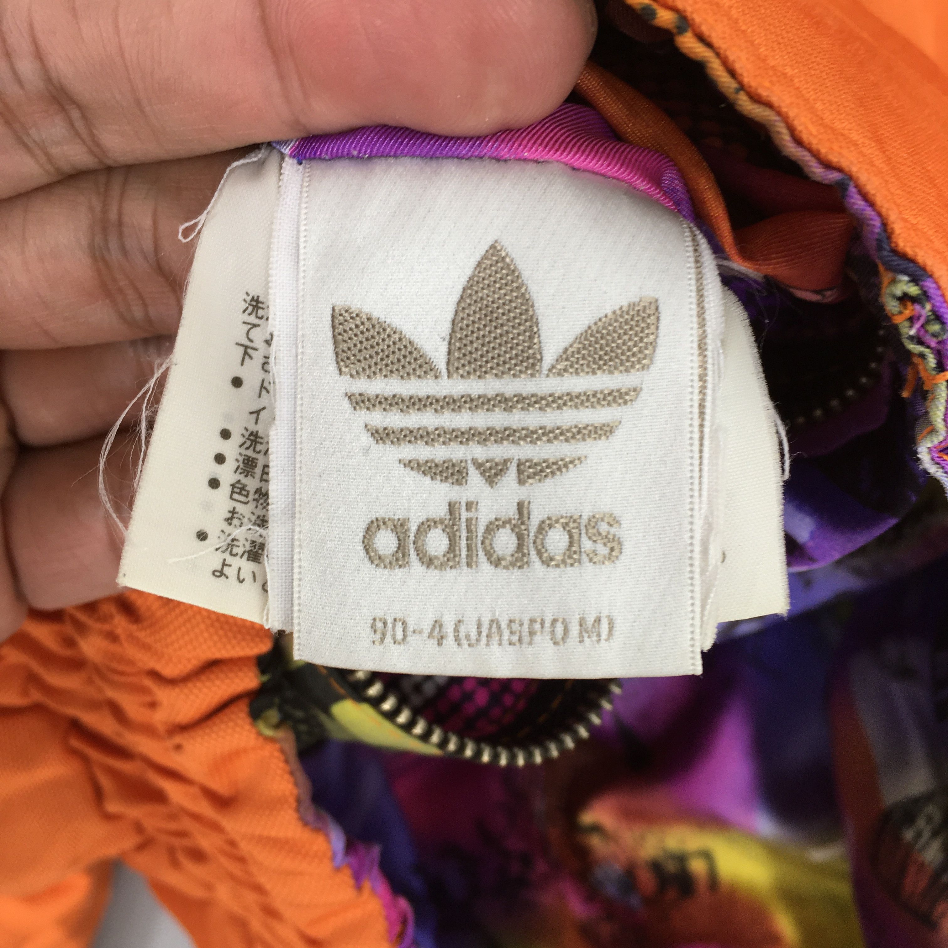 Adidas Vintage 90s Adidas Trefoil Reversible Crazy Patterned Jacket Size S / US 4 / IT 40 - 8 Thumbnail