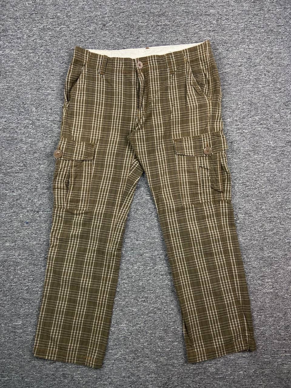 Levi's Vintage levis cargo pants checkered tartan Size US 36 / EU 52 - 1 Thumbnail