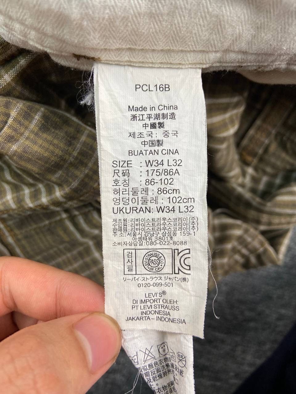 Levi's Vintage levis cargo pants checkered tartan Size US 36 / EU 52 - 9 Thumbnail