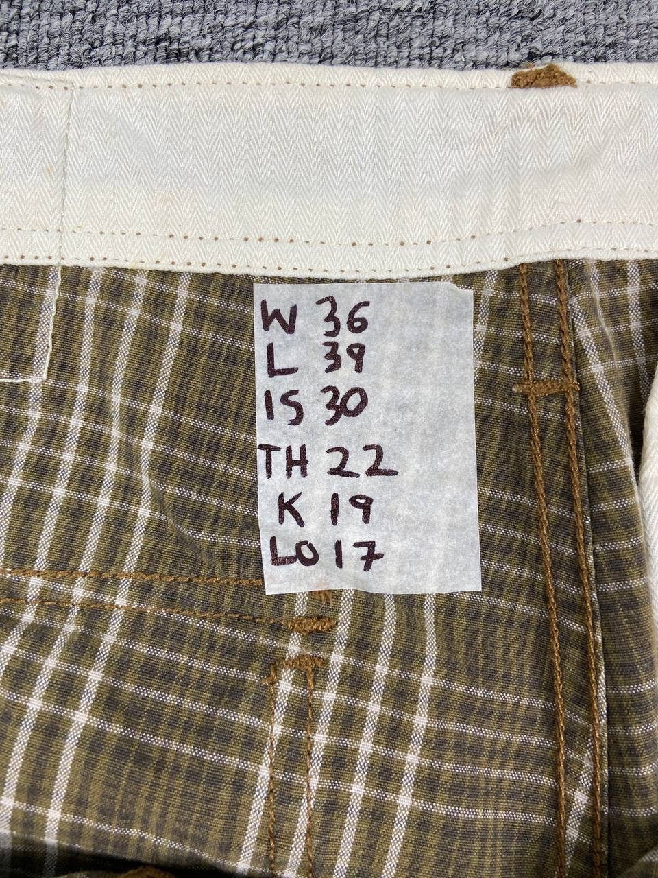 Levi's Vintage levis cargo pants checkered tartan Size US 36 / EU 52 - 10 Thumbnail