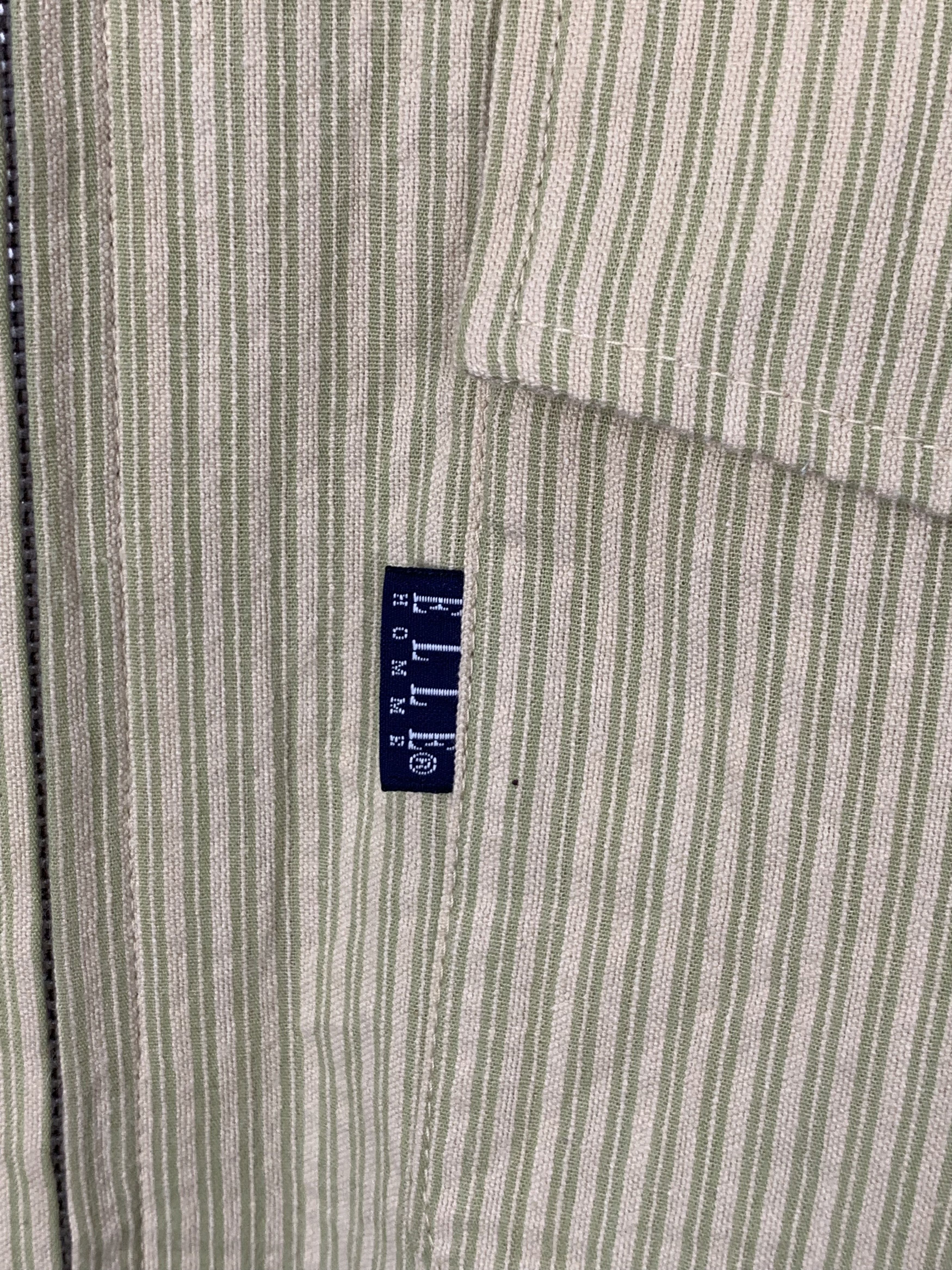 Vintage Vintage ELLE HOMME Striped Zip UP Jacket Size US S / EU 44-46 / 1 - 5 Thumbnail