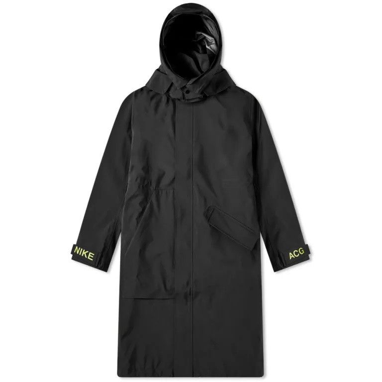 image of Nike Acg Nikelab Acg Gore-Tex Parka Raincoat Ar4531-010 in Black, Men's (Size XL)