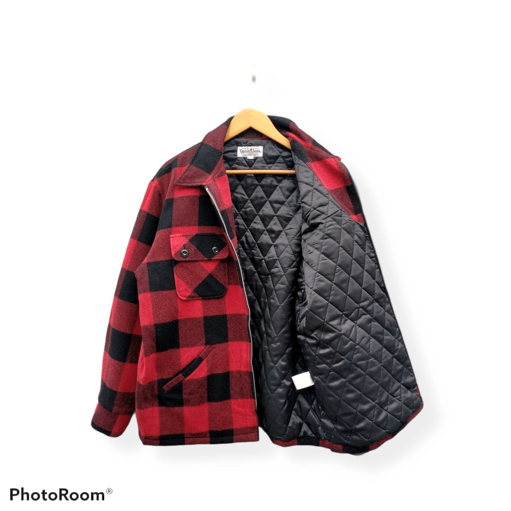 Seditionaries Captain Santa checkered quilted flannel Size US M / EU 48-50 / 2 - 3 Thumbnail