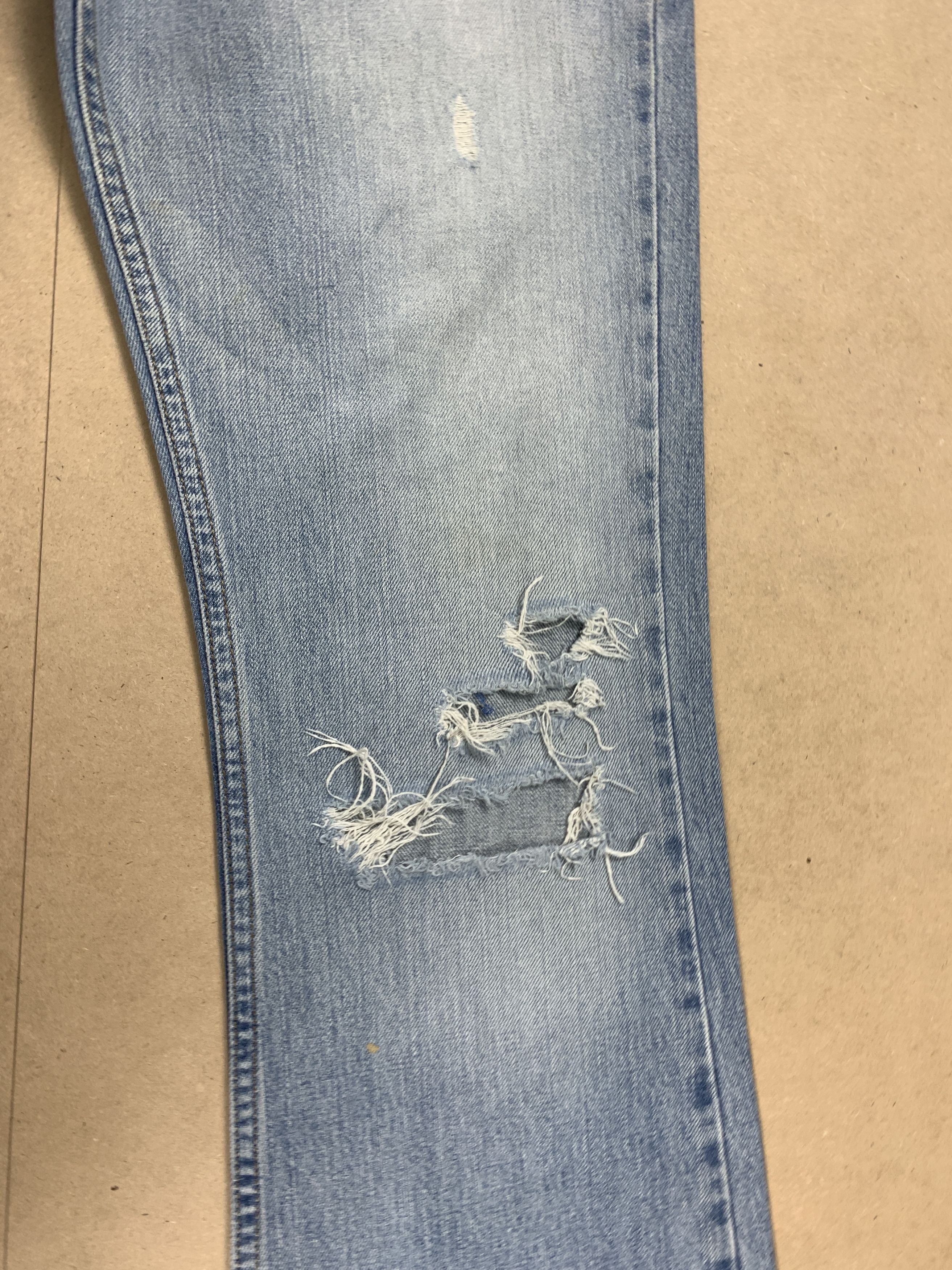 Levi's Vintage Levis 527 BootCut Distressed Faded Jeans P0343 Size US 32 / EU 48 - 10 Thumbnail