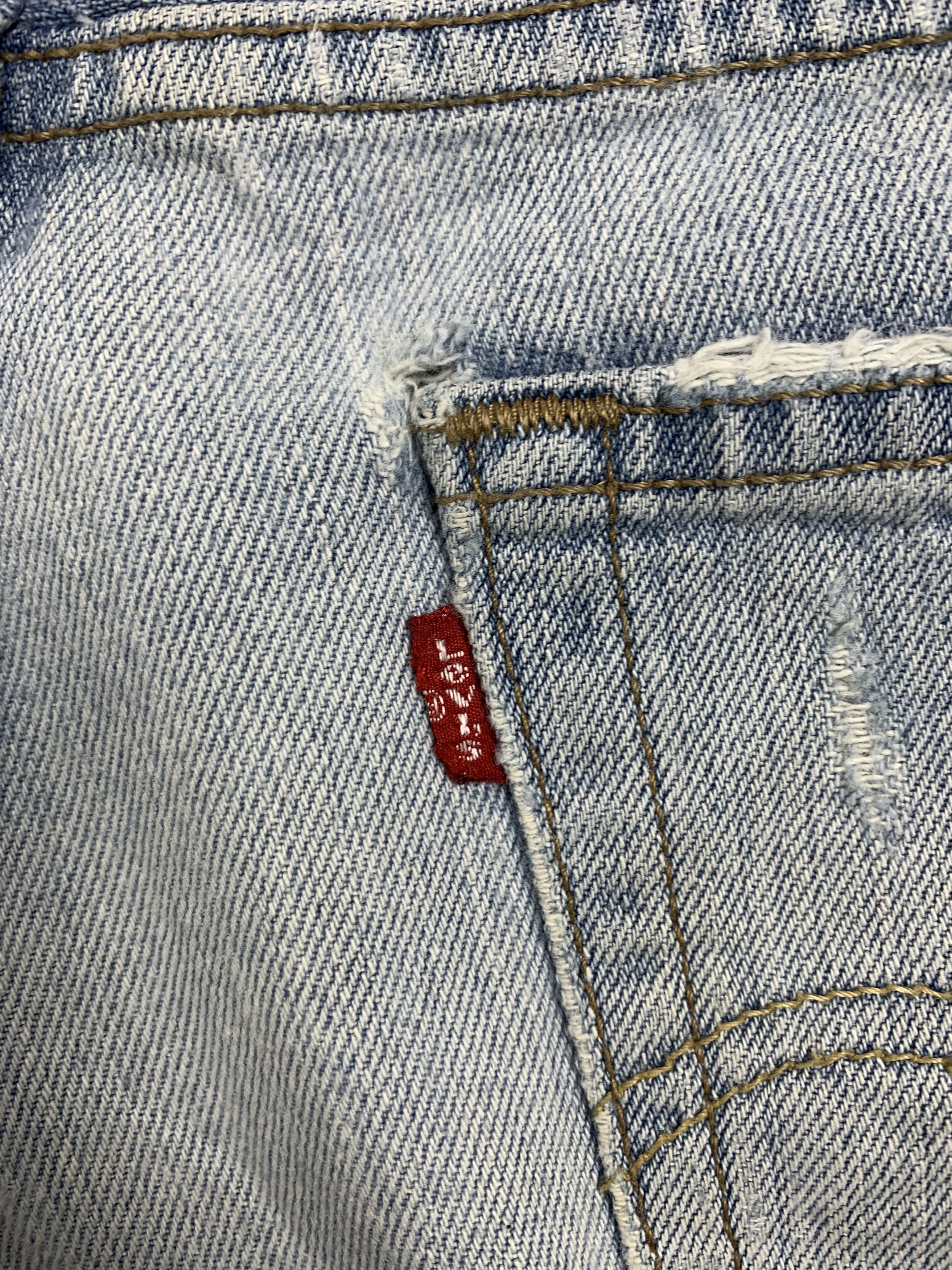 Levi's Vintage Levis 527 BootCut Distressed Faded Jeans P0343 Size US 32 / EU 48 - 19 Thumbnail