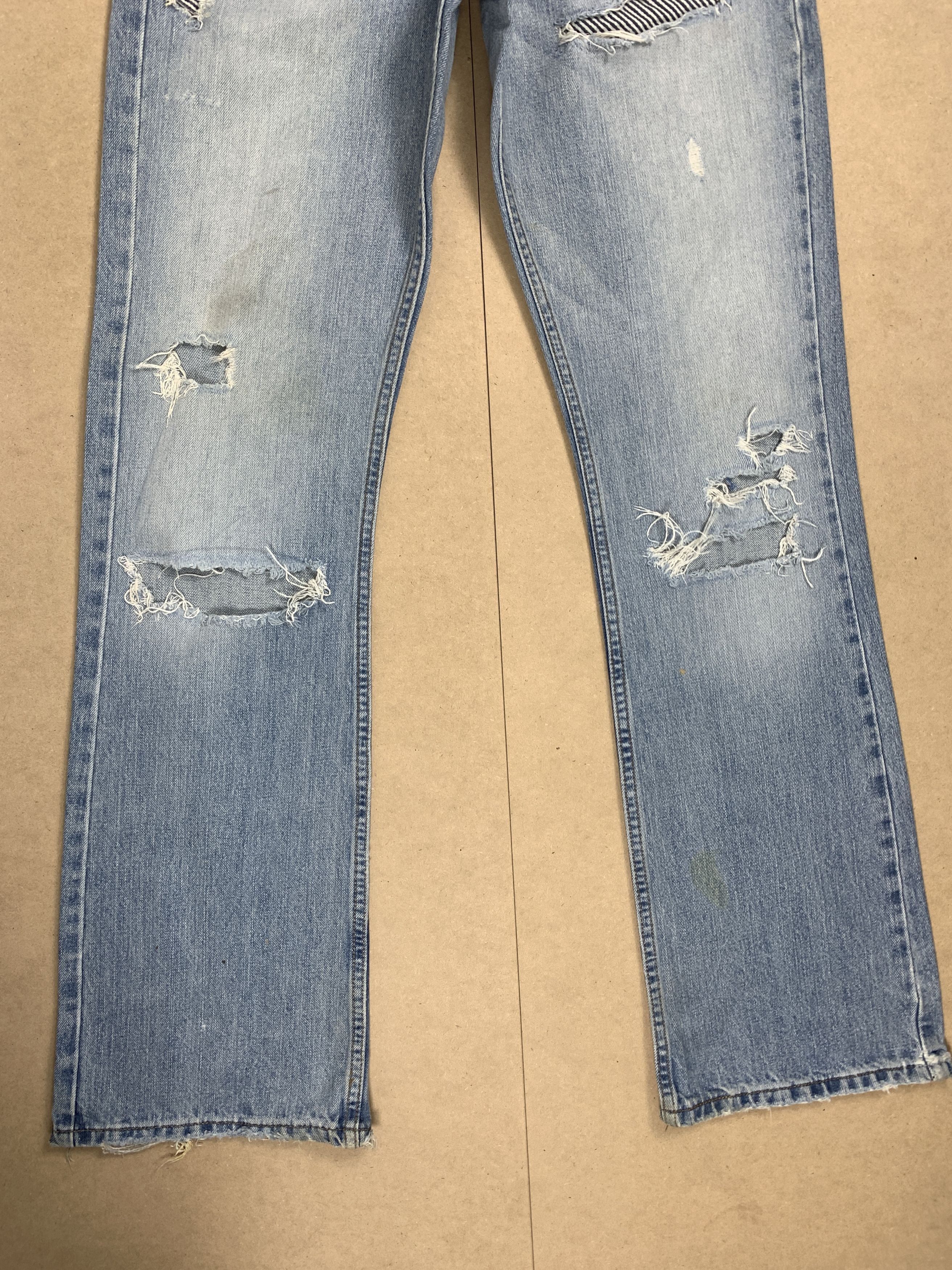 Levi's Vintage Levis 527 BootCut Distressed Faded Jeans P0343 Size US 32 / EU 48 - 5 Thumbnail