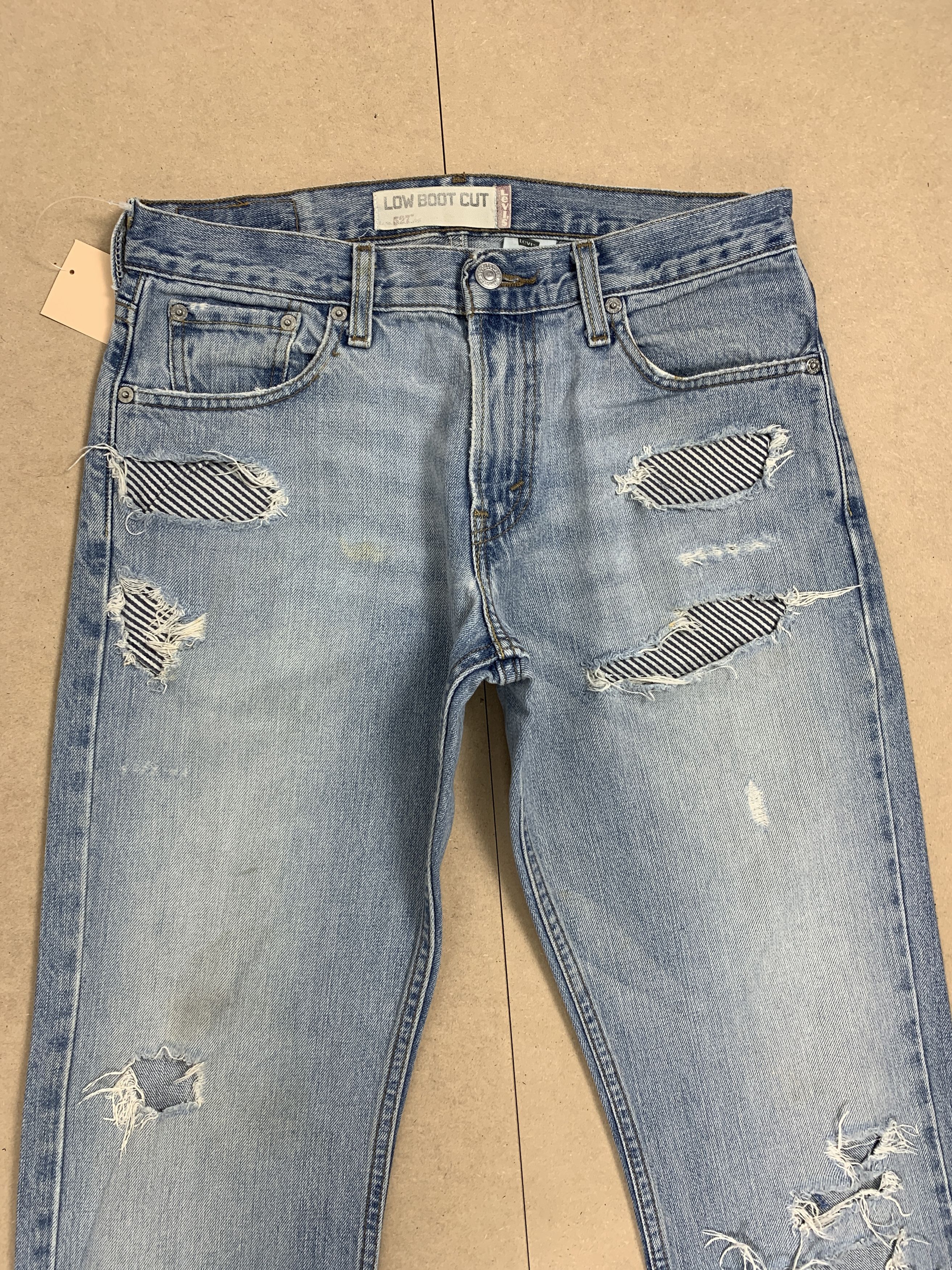 Levi's Vintage Levis 527 BootCut Distressed Faded Jeans P0343 Size US 32 / EU 48 - 3 Thumbnail