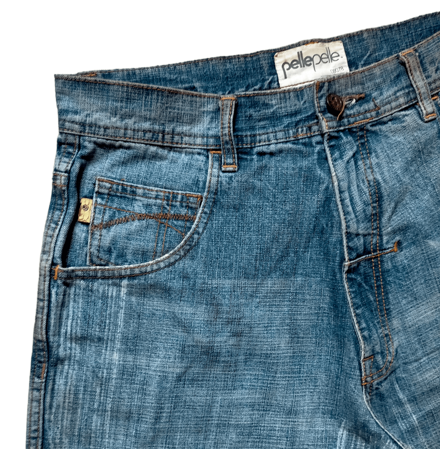 Pelle Pelle Pelle Pelle Wide Baggy Jeans Size US 32 / EU 48 - 13 Thumbnail