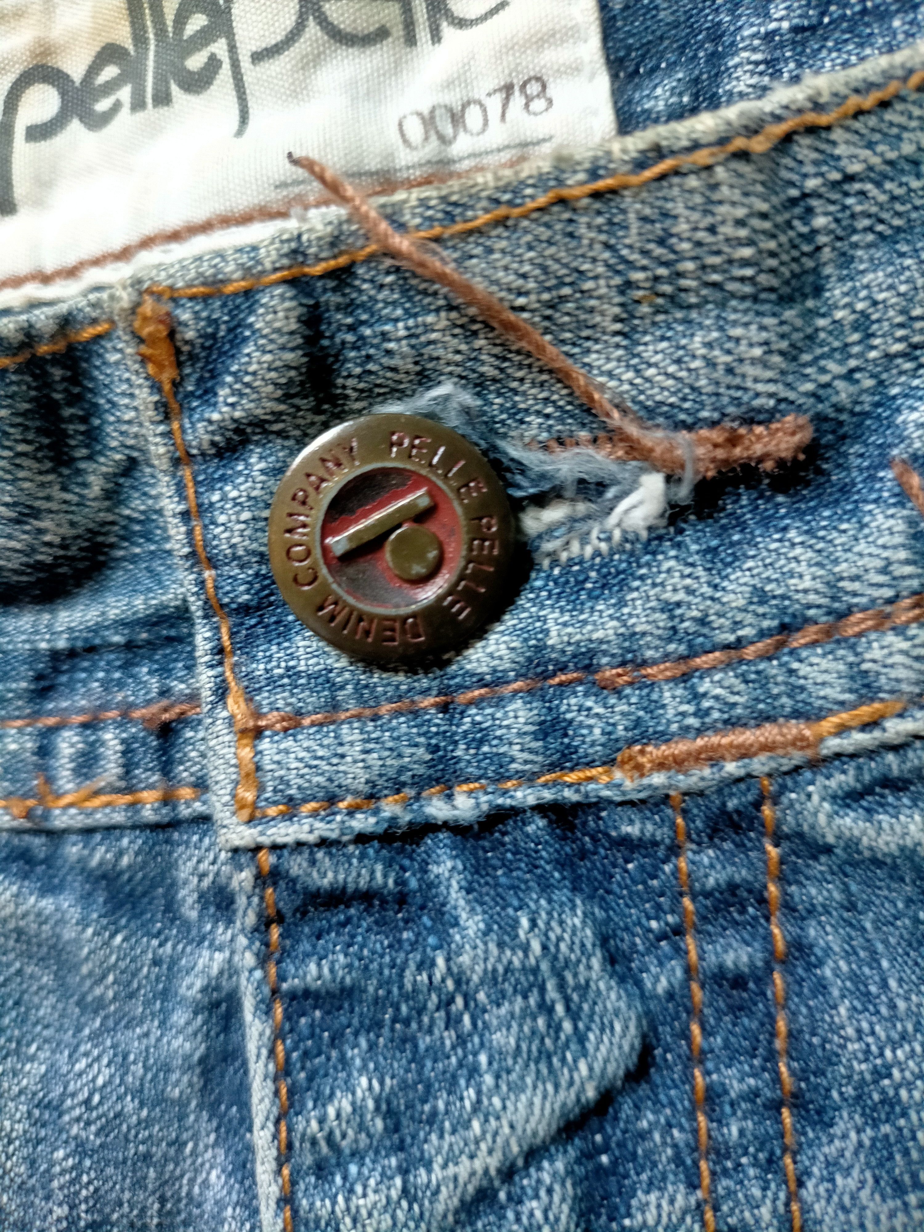 Pelle Pelle Pelle Pelle Wide Baggy Jeans Size US 32 / EU 48 - 18 Thumbnail