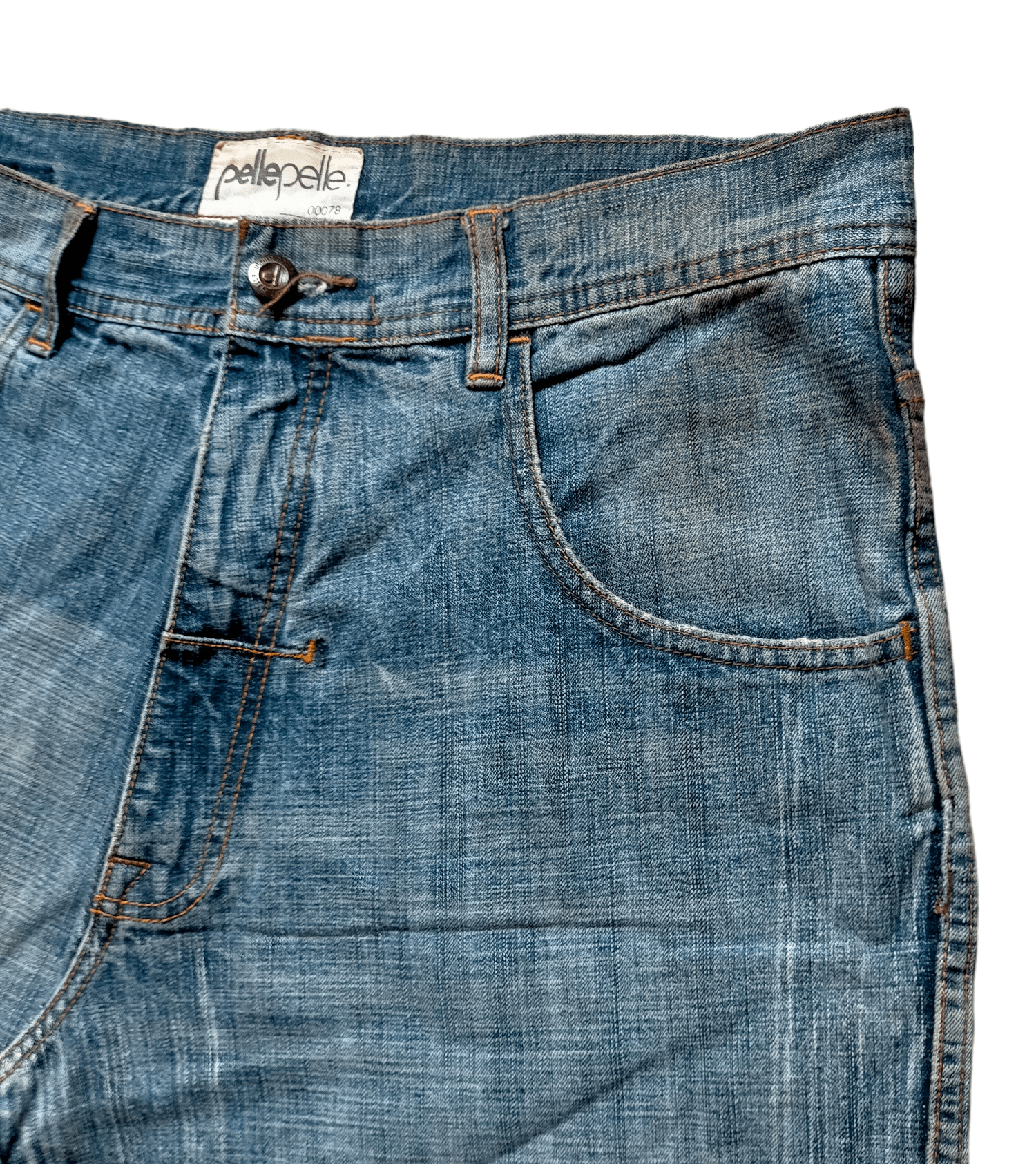 Pelle Pelle Pelle Pelle Wide Baggy Jeans Size US 32 / EU 48 - 12 Thumbnail