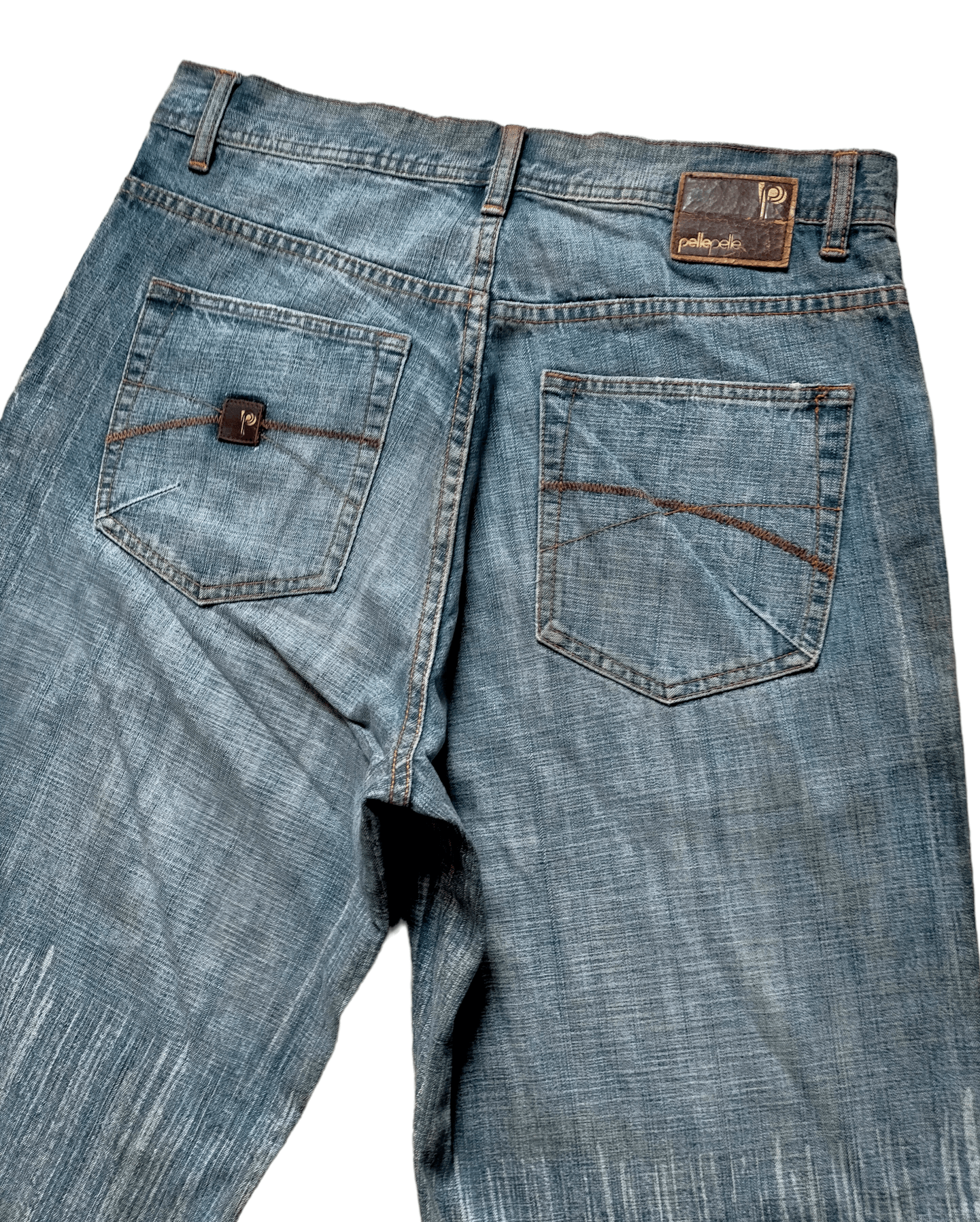 Pelle Pelle Pelle Pelle Wide Baggy Jeans Size US 32 / EU 48 - 2 Thumbnail