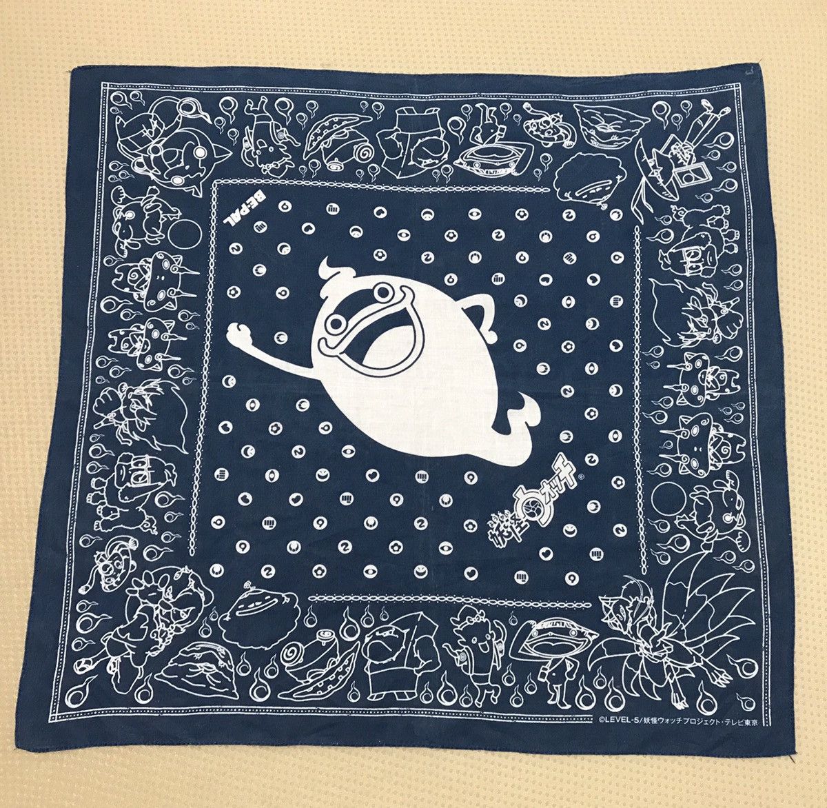 Anime × Japanese Brand japanese anime yokai bandana handkerchief Size ONE SIZE - 1 Thumbnail