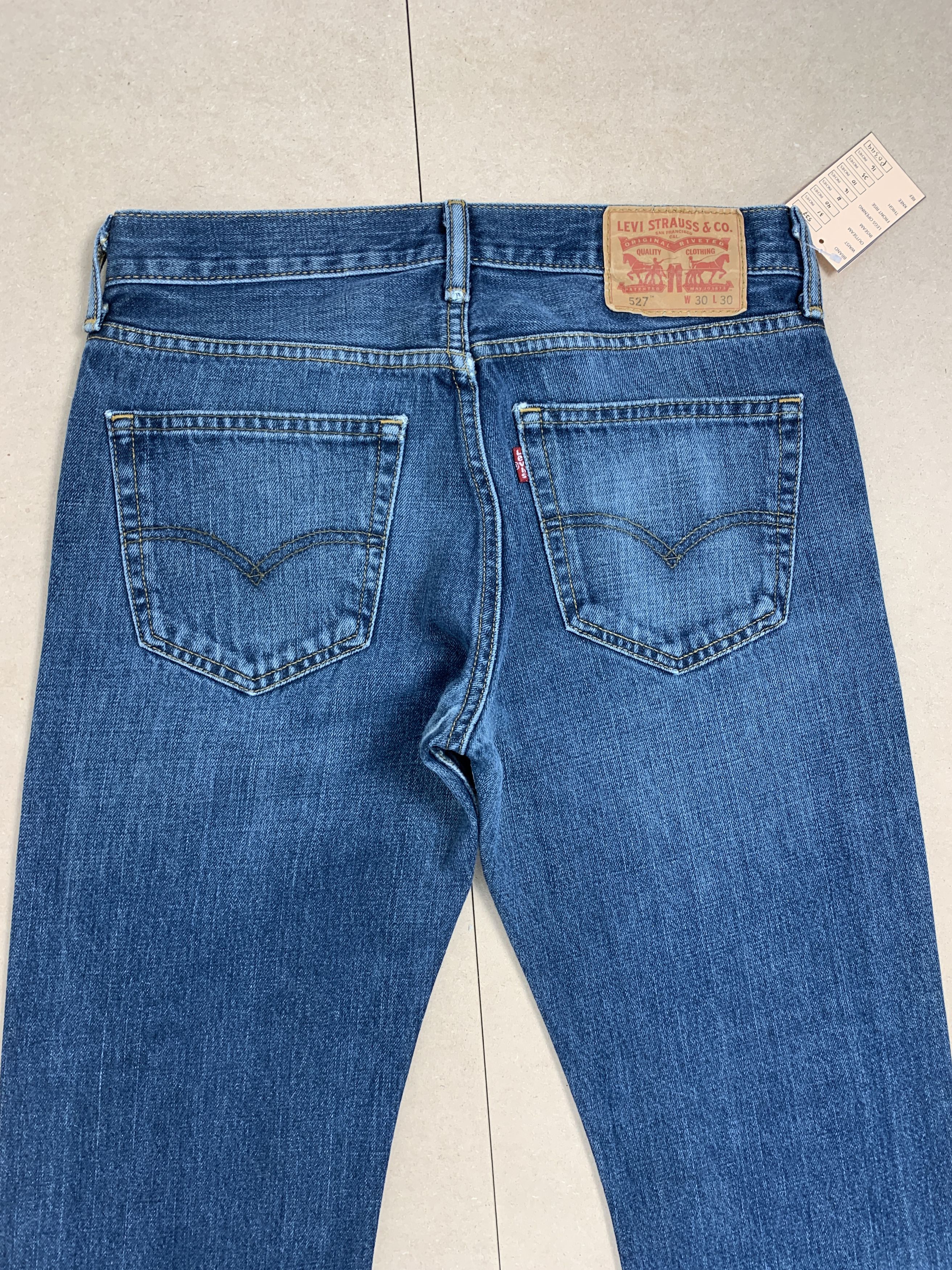 Levi's Vintage Levis 527 Straight Cut Faded Jeans P0344 Size US 31 - 7 Thumbnail